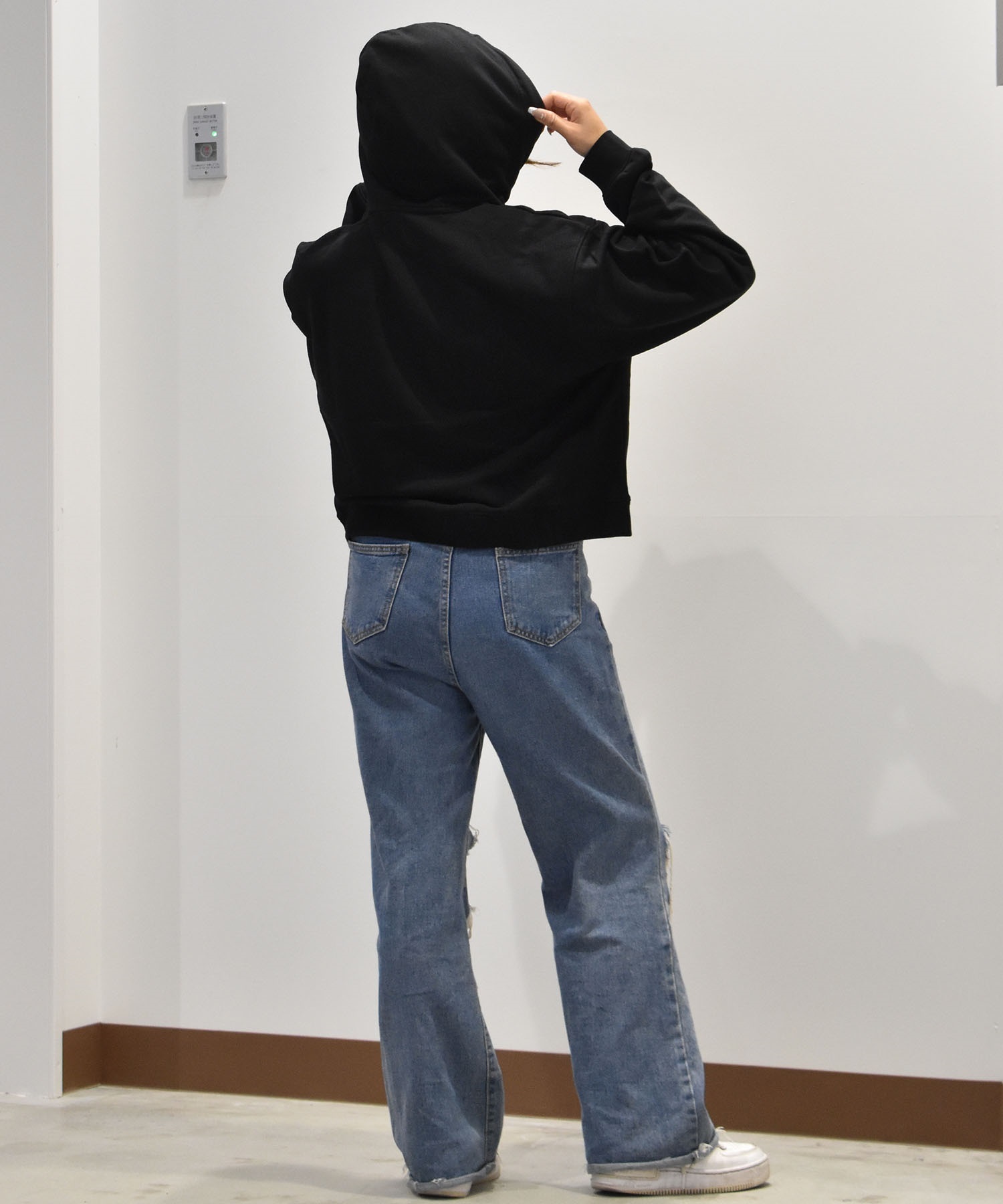 RVCA ルーカ パーカー レディース ロゴ プルオーバー セットアップ対応 BE044-017 RVCA ルーカ パーカー レディース ロゴ プルオーバー