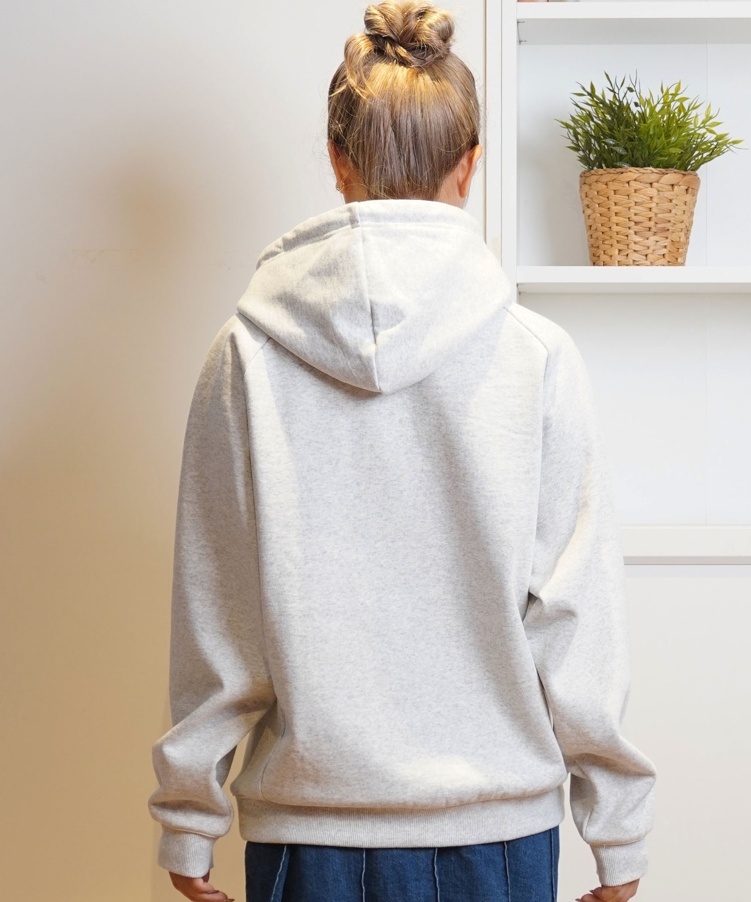 RVCA ルーカ　パーカースウェットワンピース　ブルー　新品　S RVCA ルーカ ワンピース レディース パーカーワンピ スウェット