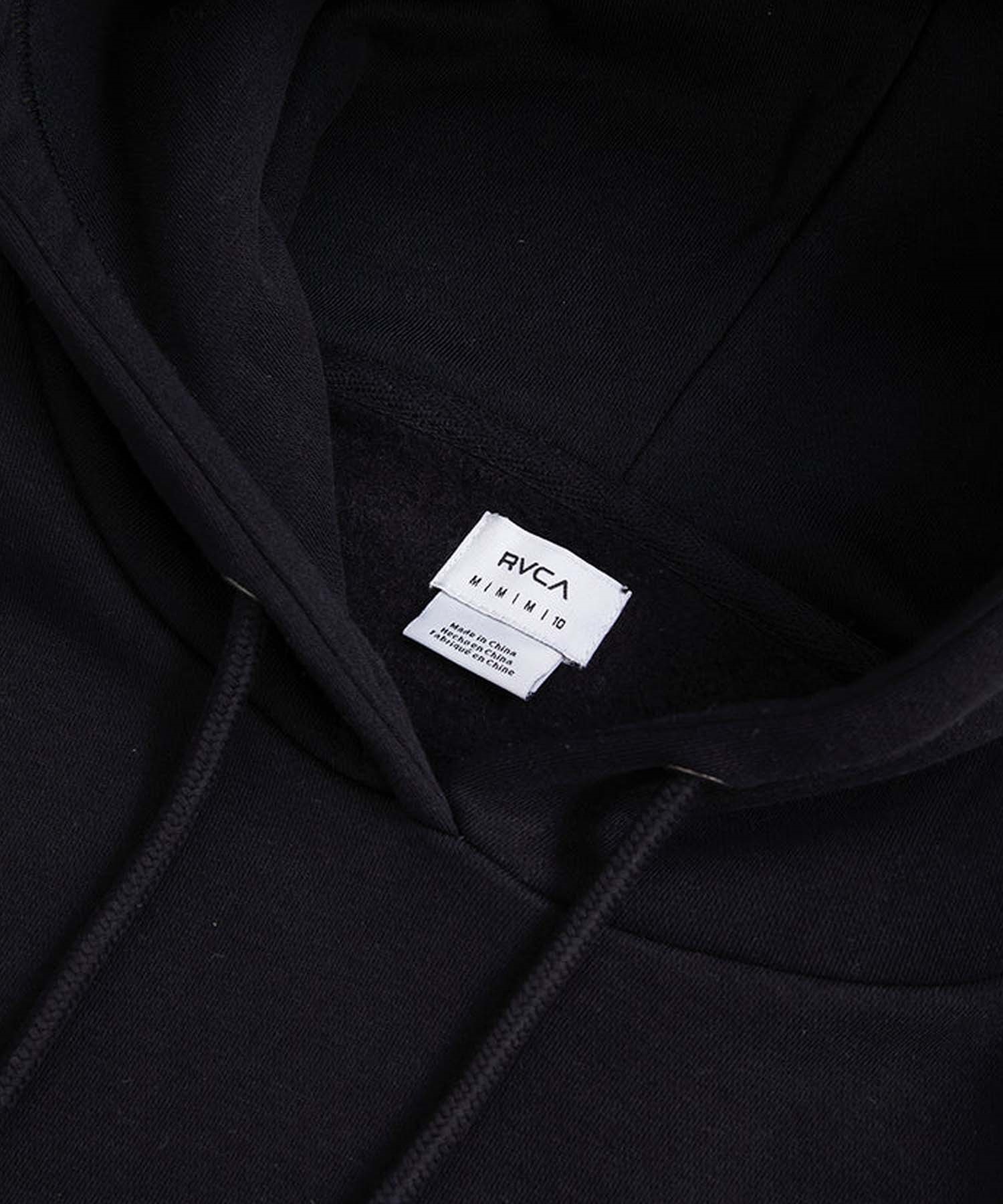 RVCA ルーカ パーカー レディース クロップド丈 バックプリント