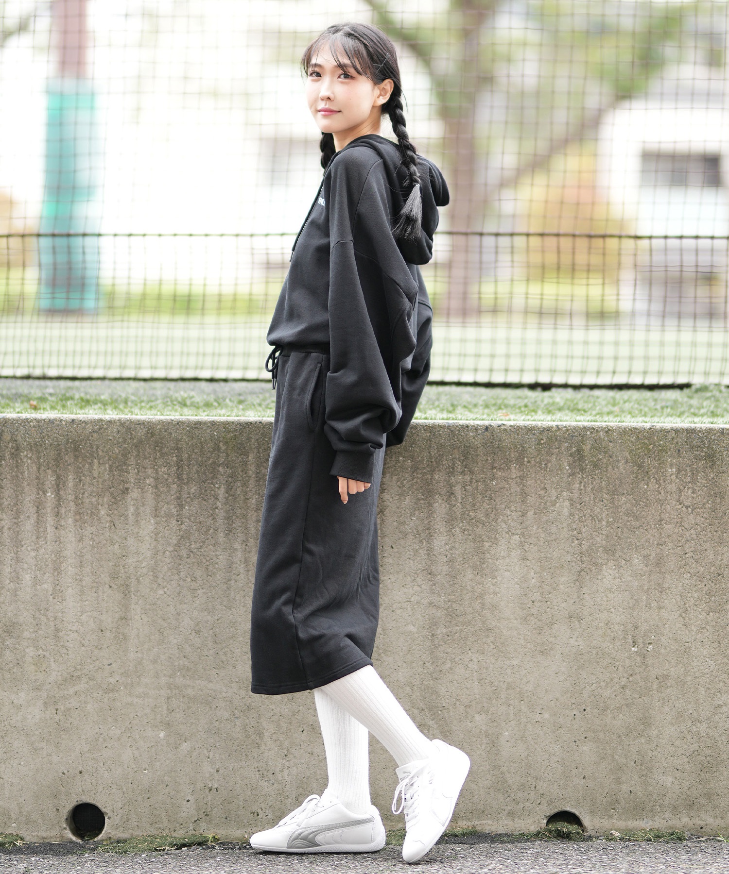 RVCA ルーカ ワンピース レディース パーカー プルオーバー BE04D-609