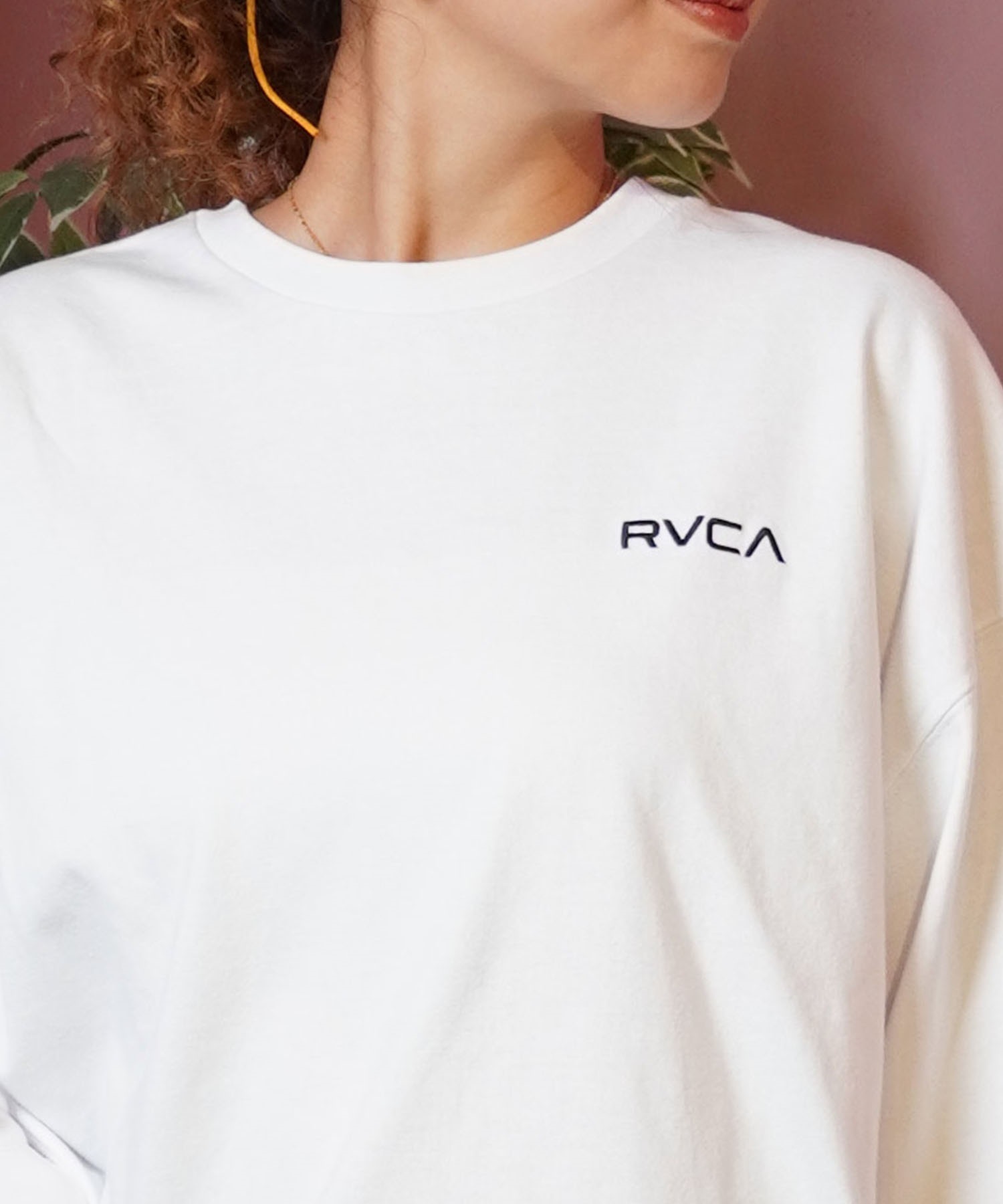 RVCA ルーカ 長袖 Tシャツ レディース VA バックプリント ロンT