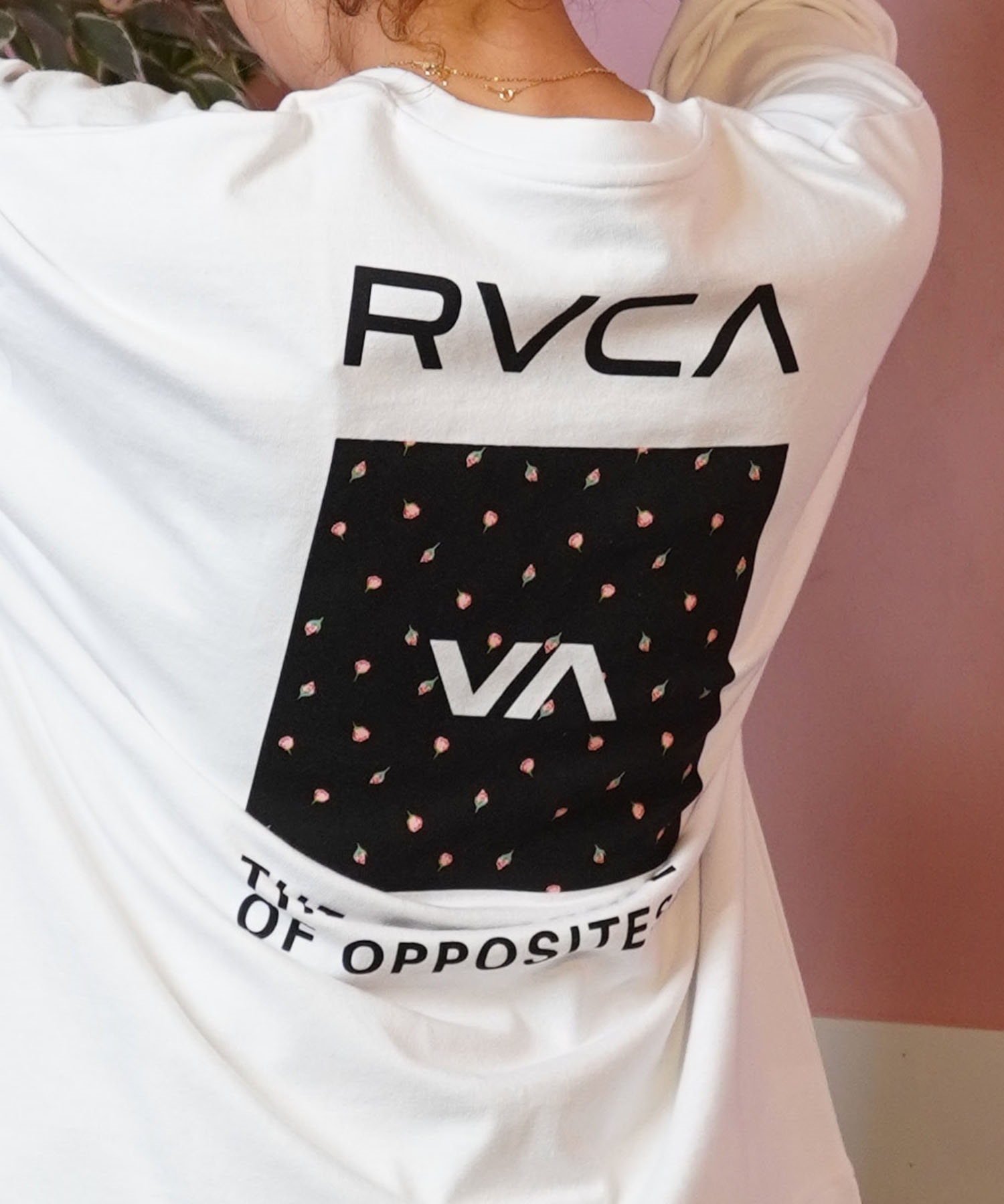 RVCA ルーカ 長袖 Tシャツ レディース VA バックプリント ロンT