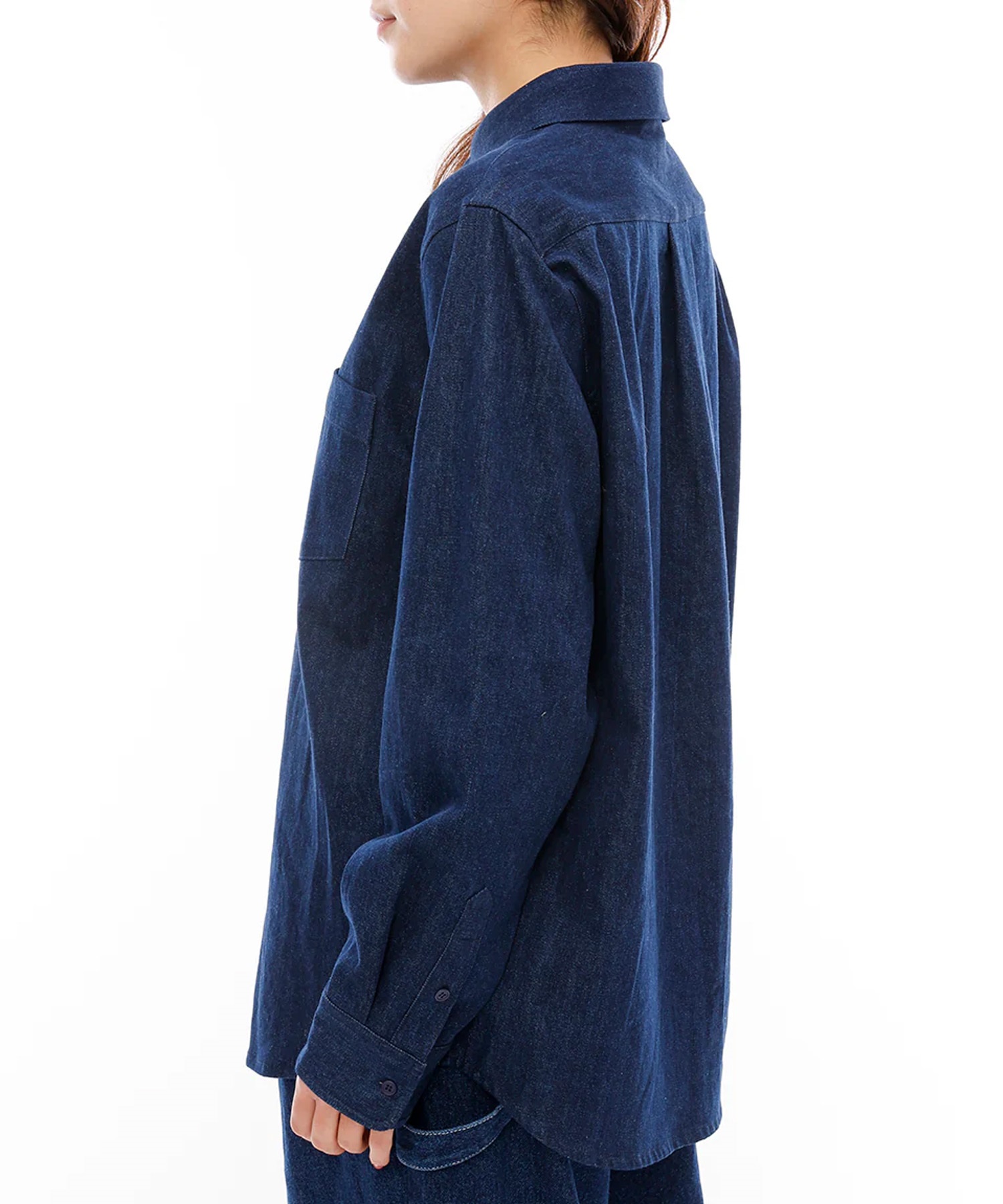 RVCA ルーカ 長袖シャツ レディース デニムシャツ BE044-106