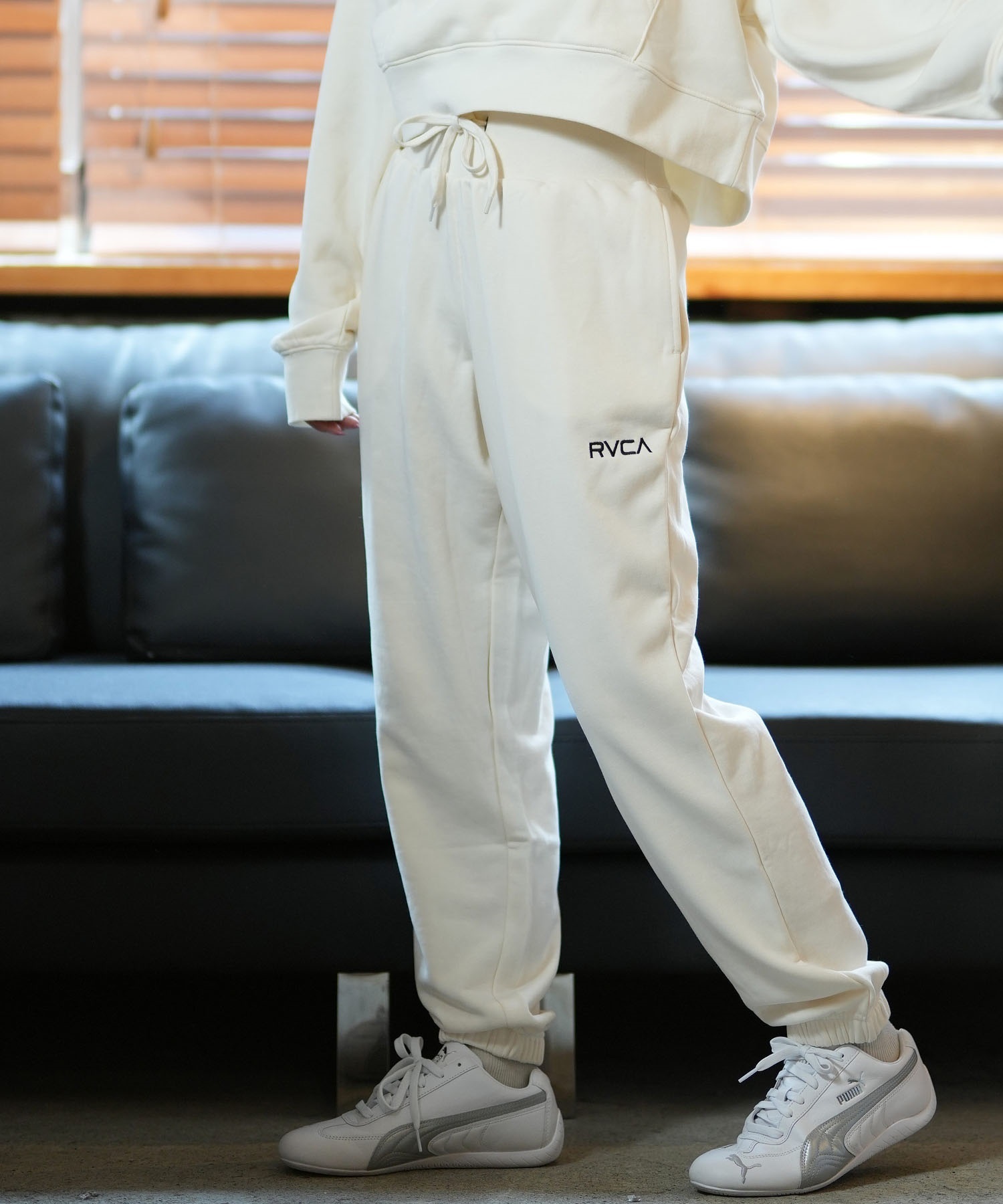 RVCA ルーカ スウェットパンツ レディース ロングパンツ