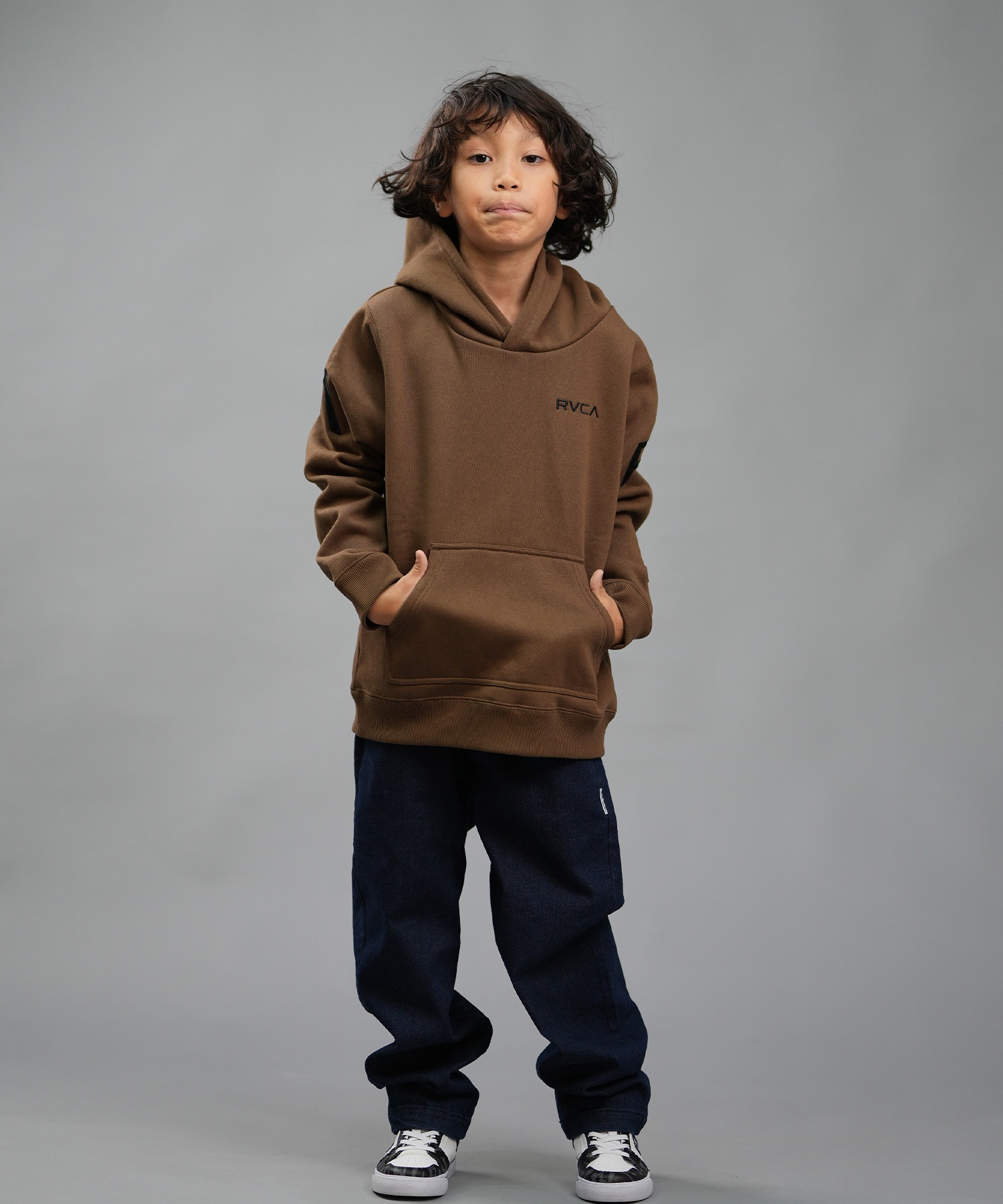 RVCA ルーカ パーカー キッズ プルオーバー スウェット フーディー