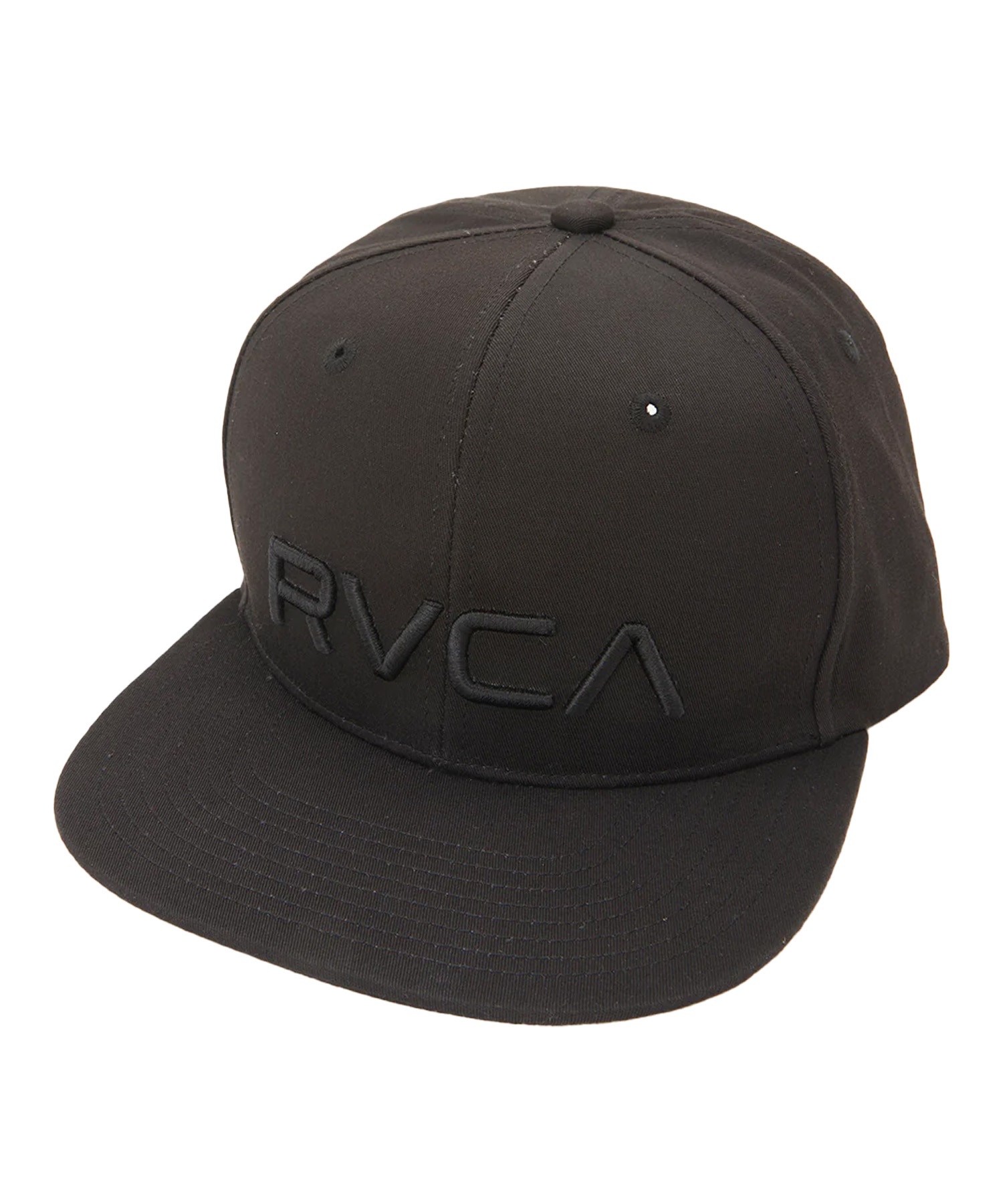 RVCA ルーカ キャップ 帽子 フラットバイザー スナップバック TWILL