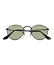 RAY-BAN/レイバン ROUND METAL 0RB3447 サングラス 紫外線予防(BK/BLU-50cm)