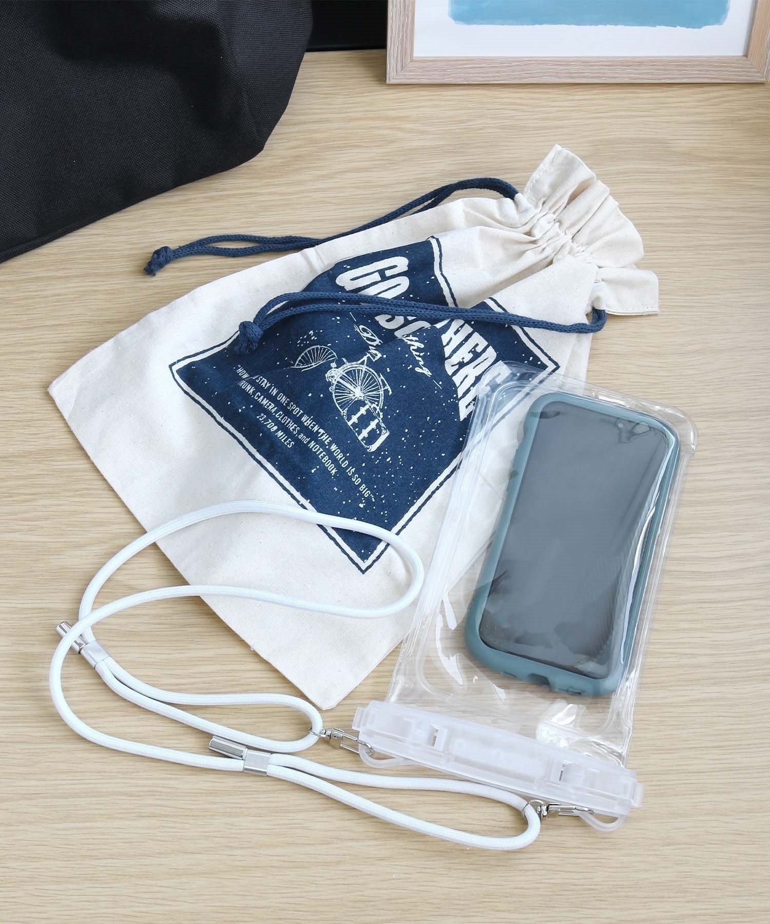 Owltech オウルテック スマホケース 完全防塵・防水ケース クリア