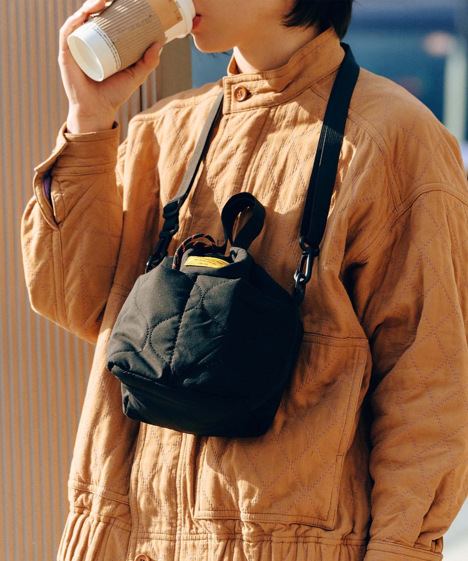 KiU キウ バッグ パデッドポケッタフルミニバッグ K384-900 ショルダー