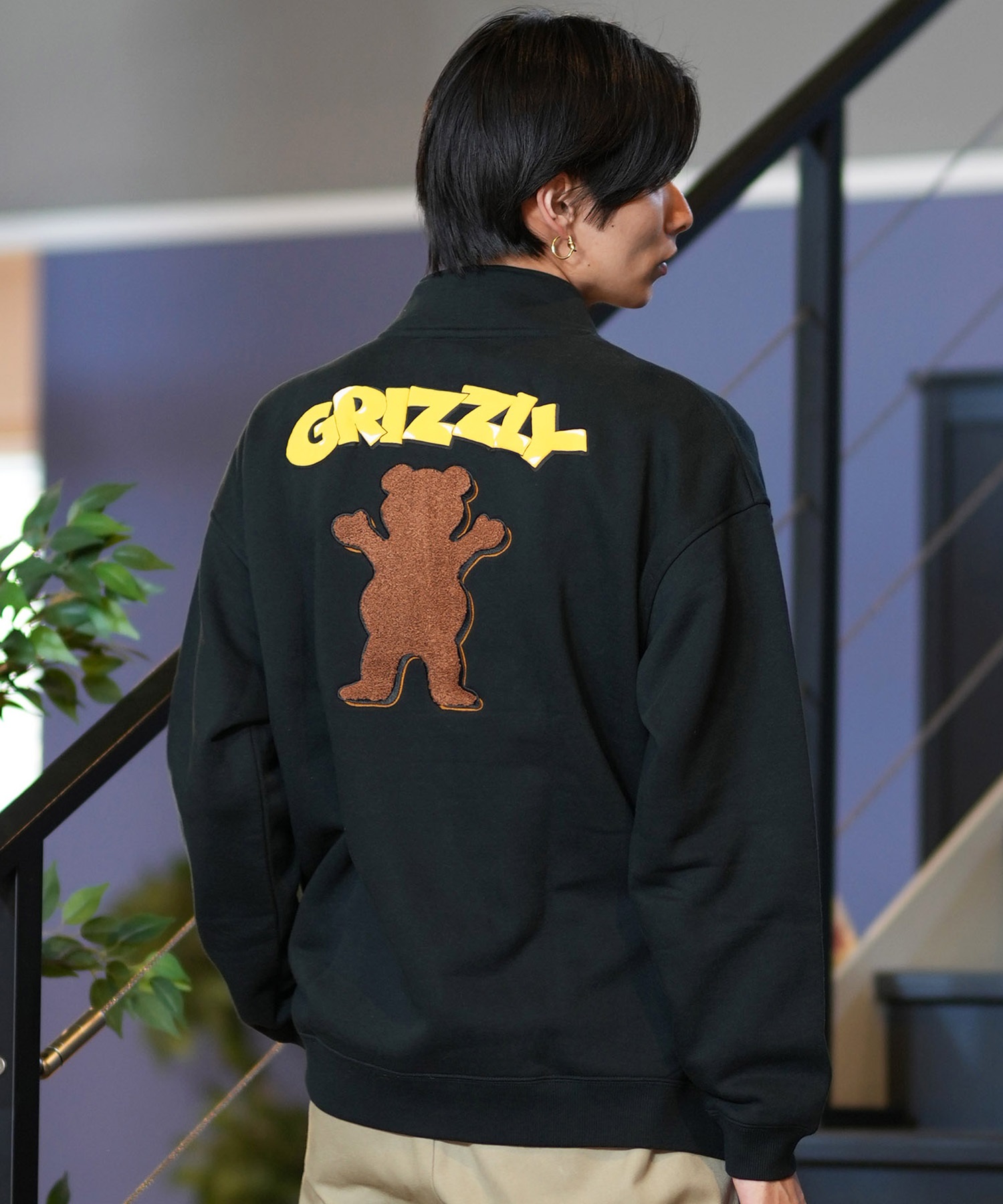 三猿スウェット 黒 | GOODs
