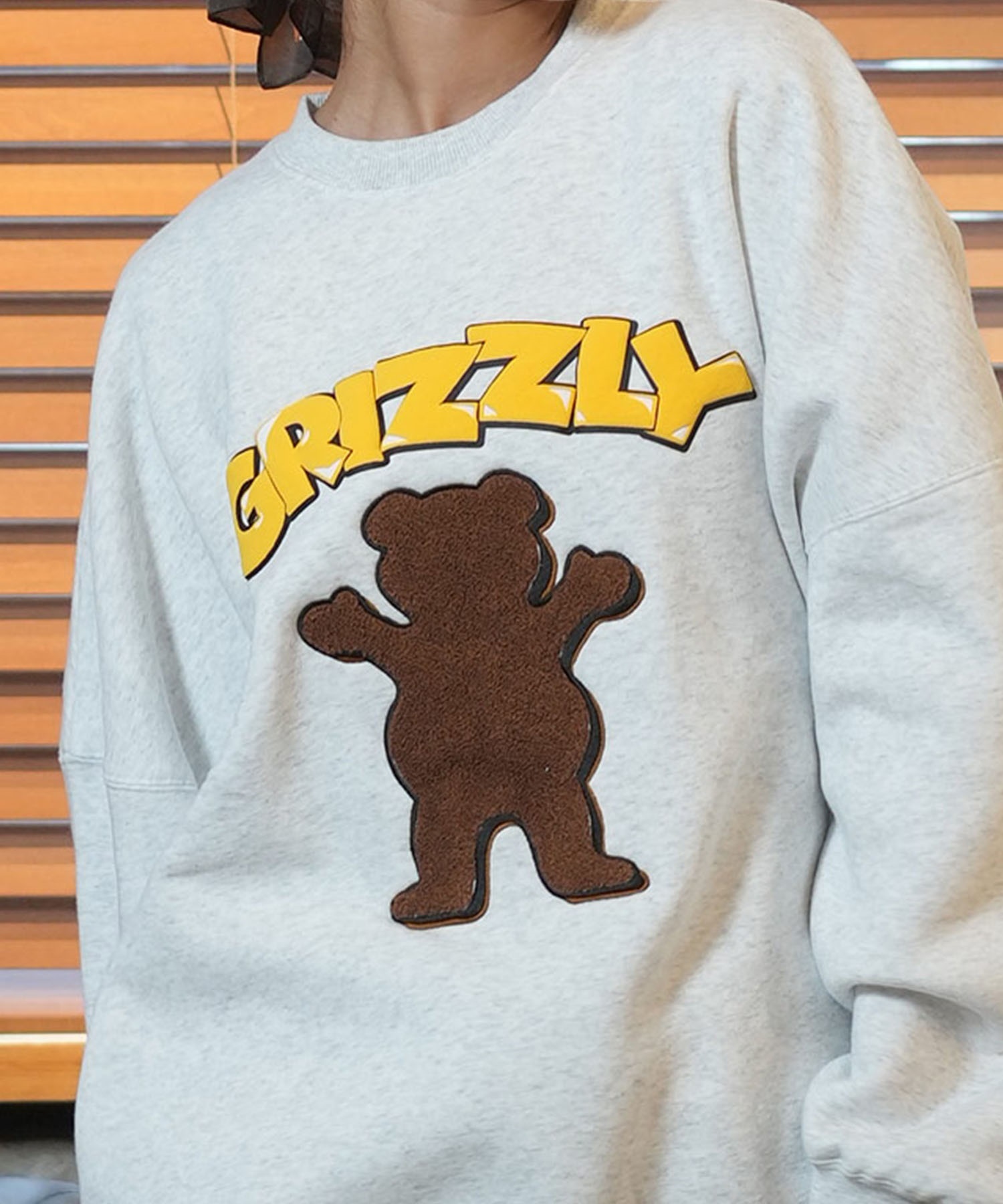GRIZZLY グリズリー トレーナー レディース スウェット 刺しゅう