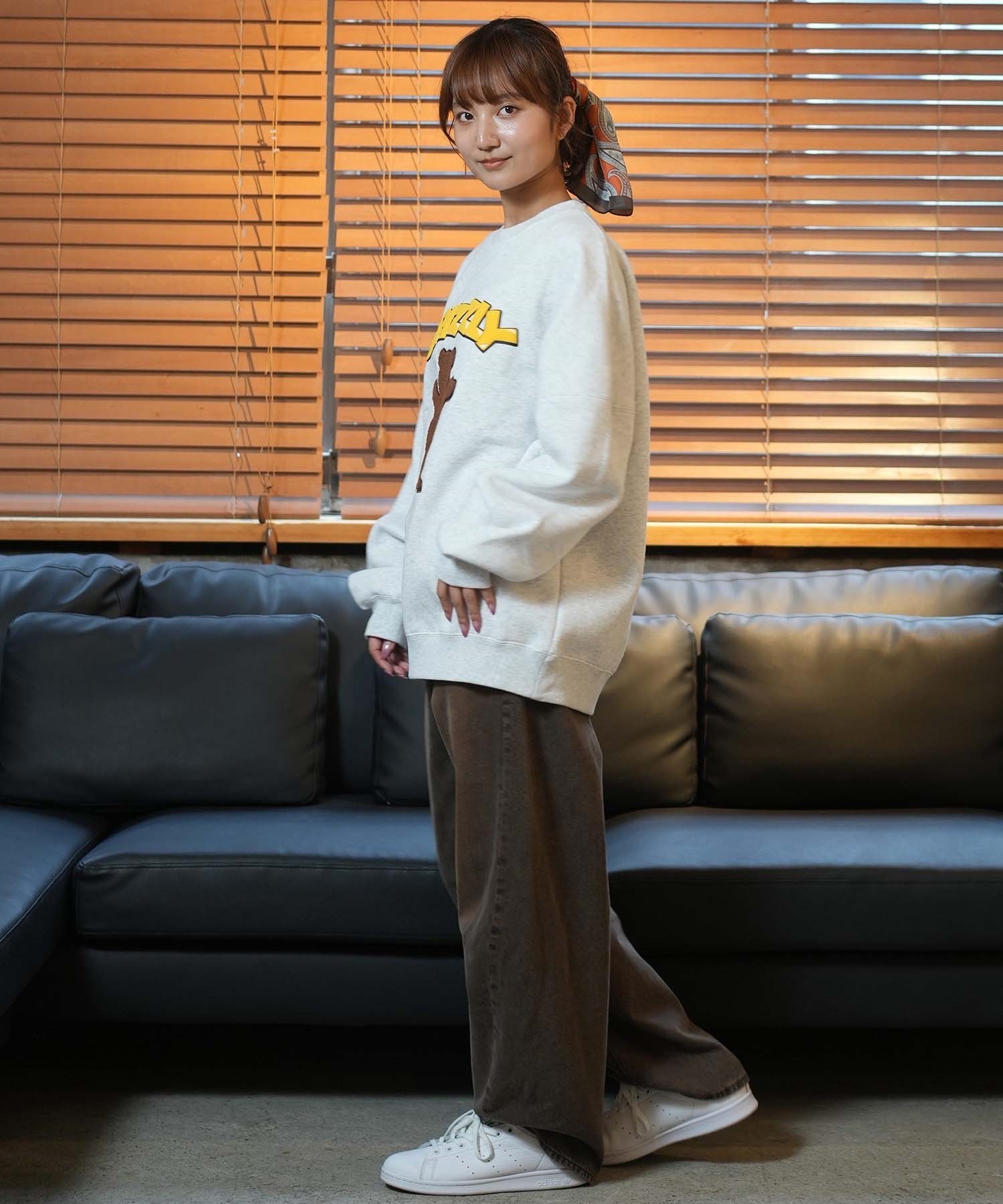 GRIZZLY グリズリー トレーナー レディース スウェット 刺しゅう