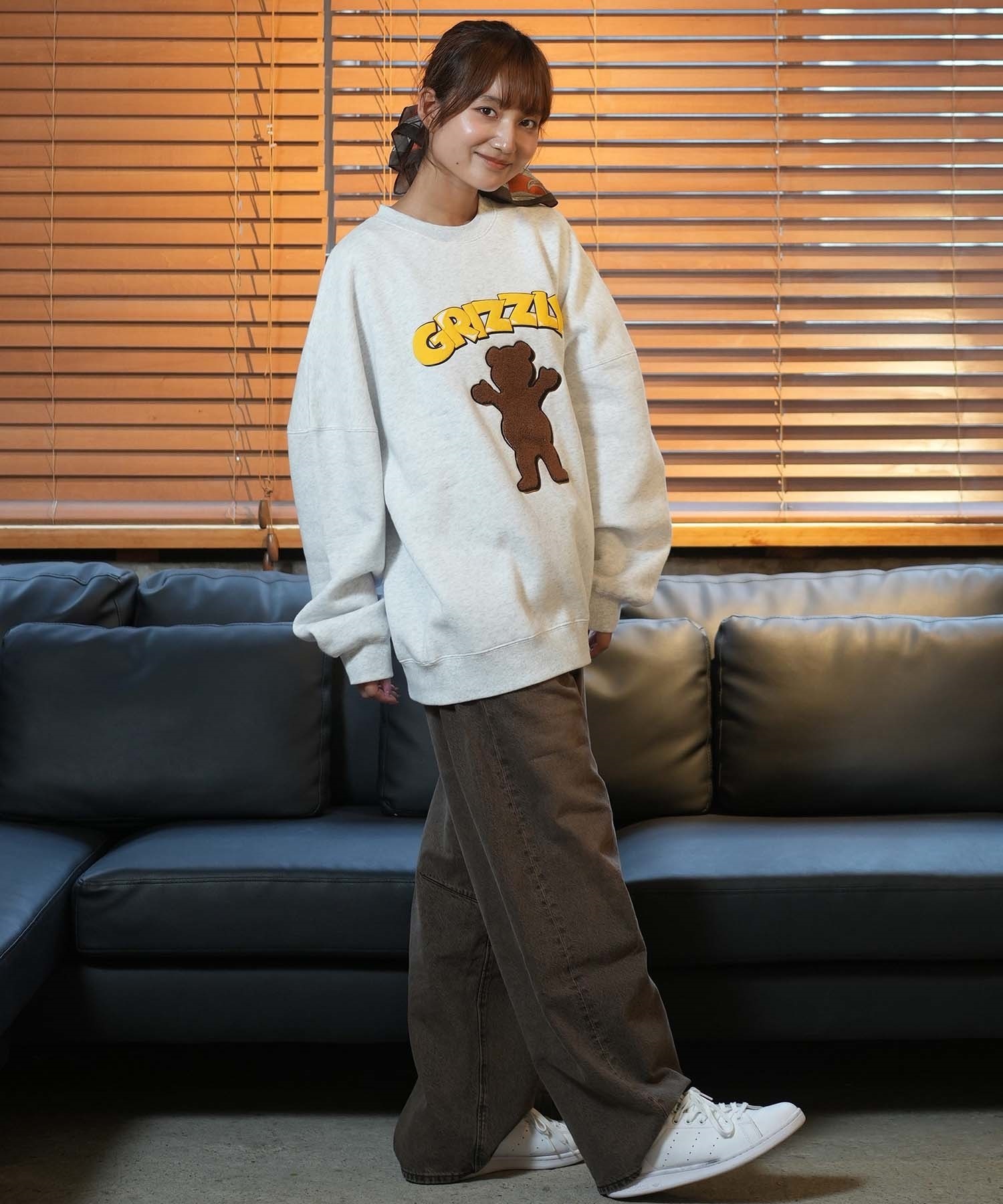トレーナー スウェット GRIZZLY/グリズリー スウェット 24G3331 レディース GRIZZLY トレーナー スウェット GRIZZLY/グリズリー 24G3331