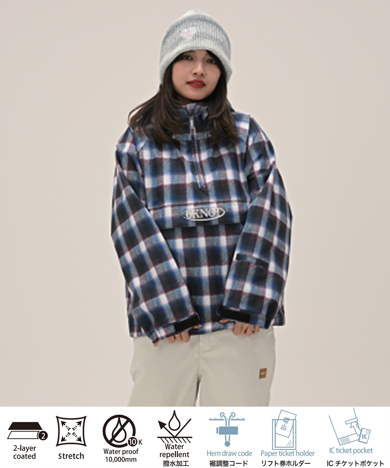 【新品未使用】6KNOT スノーボード ウェア ジャケット レディース M セットアイテム対象 6KNOT シックスノット スノーボード ウェア