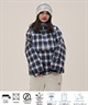 【早期購入/店頭受取対象外】6KNOT シックスノット スノーボード ウェア ジャケット レディース CHECK ムラサキスポーツ 25-26モデル LL C28(BLACK-S)