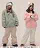 【早期購入/店頭受取対象外】6KNOT シックスノット スノーボード ウェア ジャケット レディース BRIGHT PANEL ムラサキスポーツ 25-26モデル LL C28(IVORY-S)