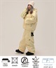 【早期購入/店頭受取対象外】6KNOT シックスノット スノーボード ウェア パンツ レディース BRIGHT PANEL ムラサキスポーツ 25-26モデル LL C28(IVORY-S)