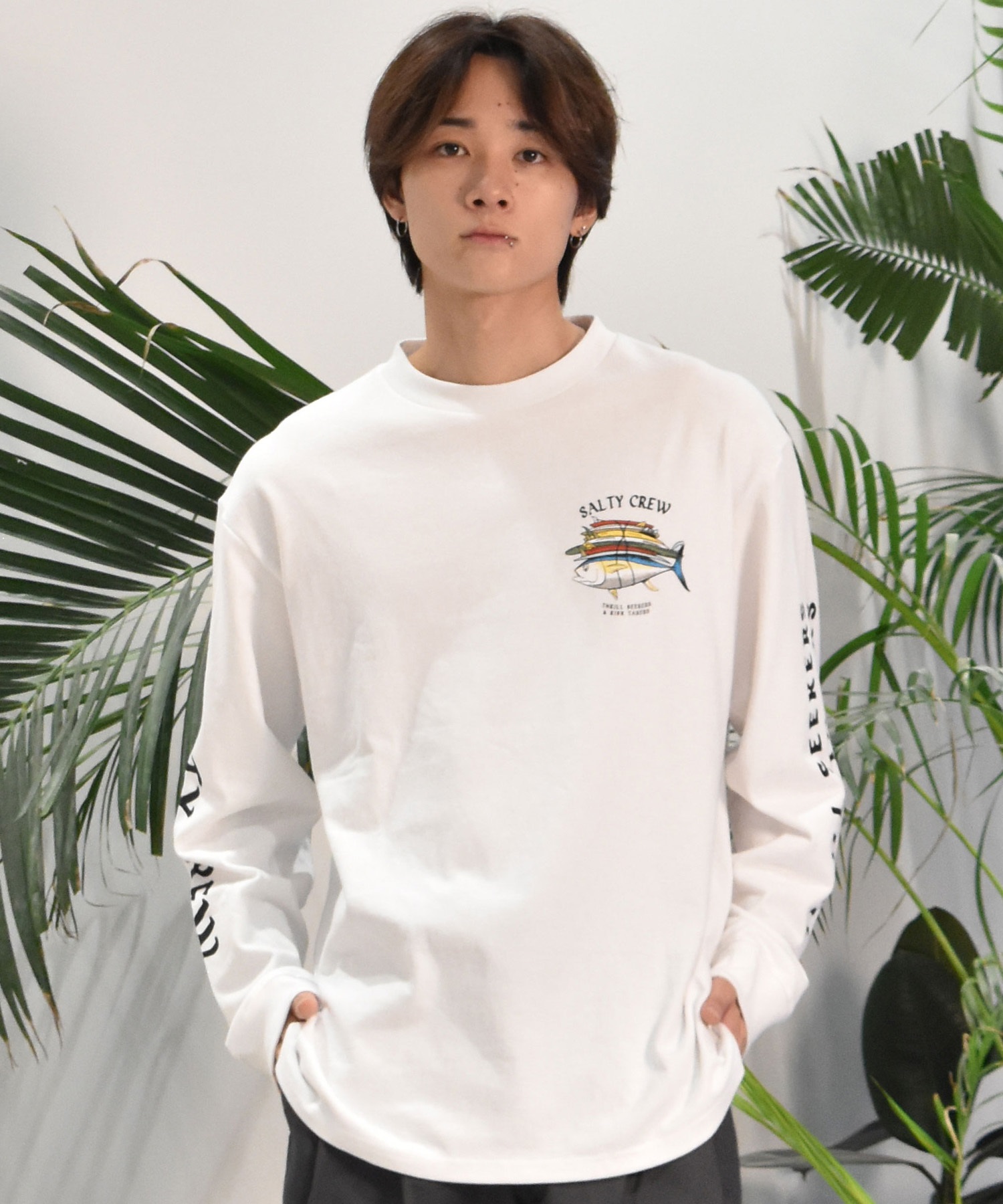 SALTY CREW ソルティークルー 長袖 Tシャツ メンズ ロンT マグロ 