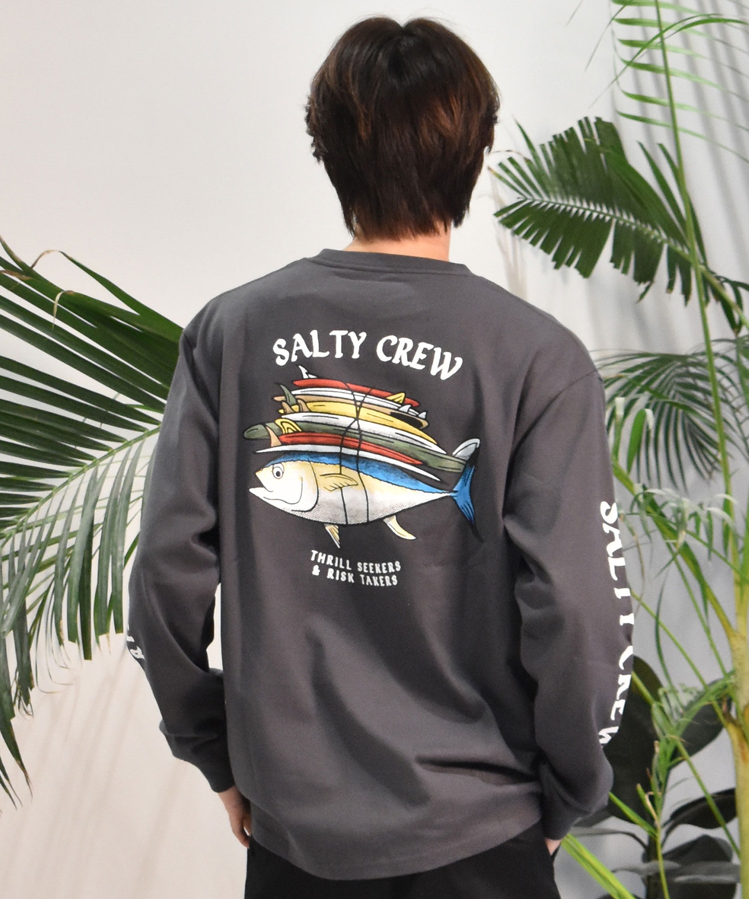 SALTY CREW ソルティークルー 長袖 Tシャツ メンズ ロンT マグロ