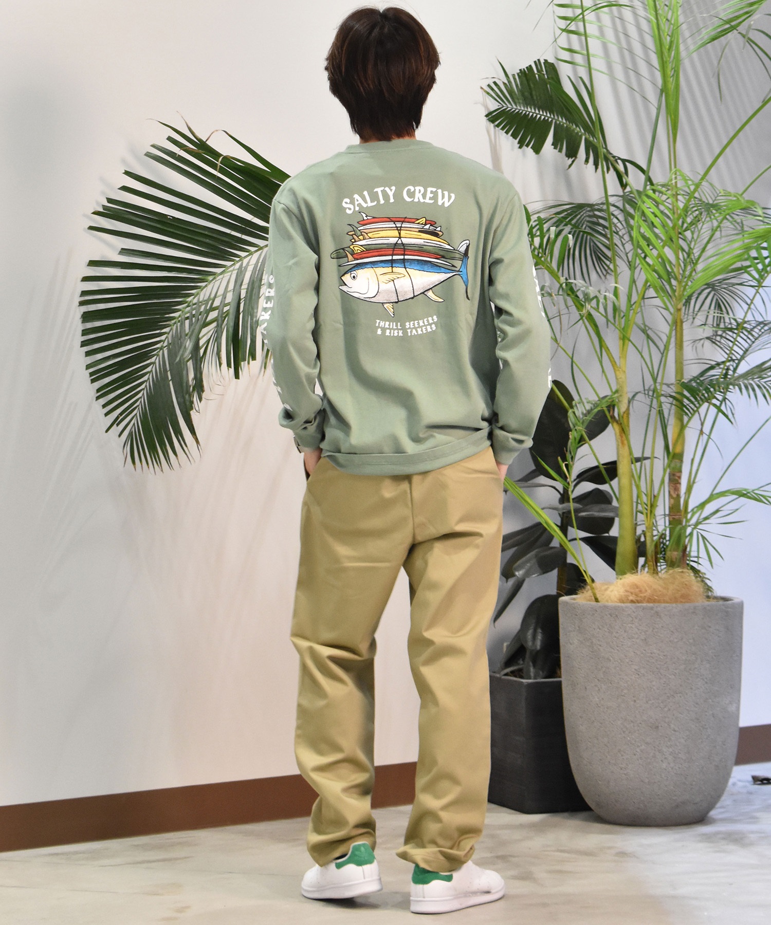 SALTY CREW ソルティークルー 長袖 Tシャツ メンズ ロンT マグロ