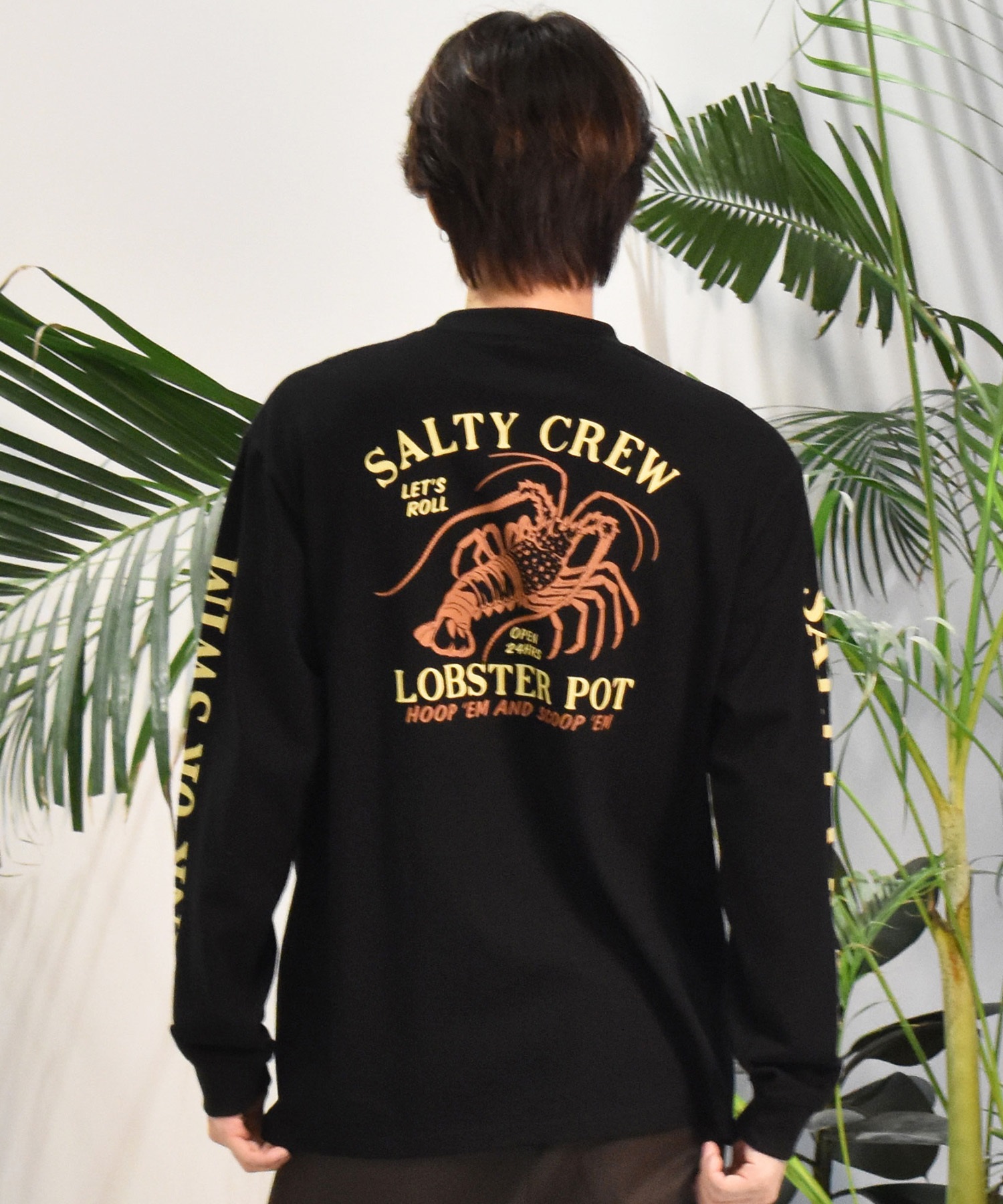す*t様 MV% ロブスター SALTY CREW ソルティークルー 長袖 Tシャツ メンズ ロンT ロブスター