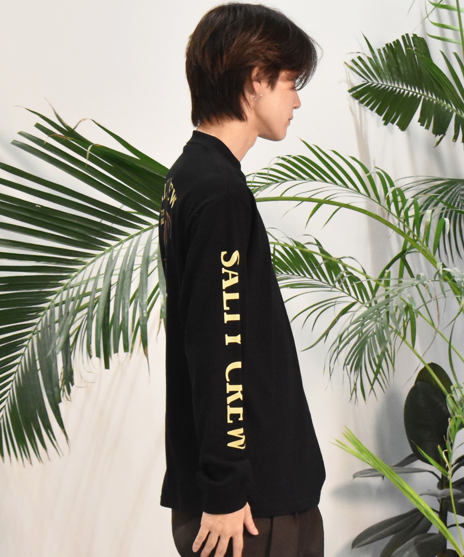 そるてぃー SALTY CREW ソルティークルー 長袖 Tシャツ メンズ ロンT バック