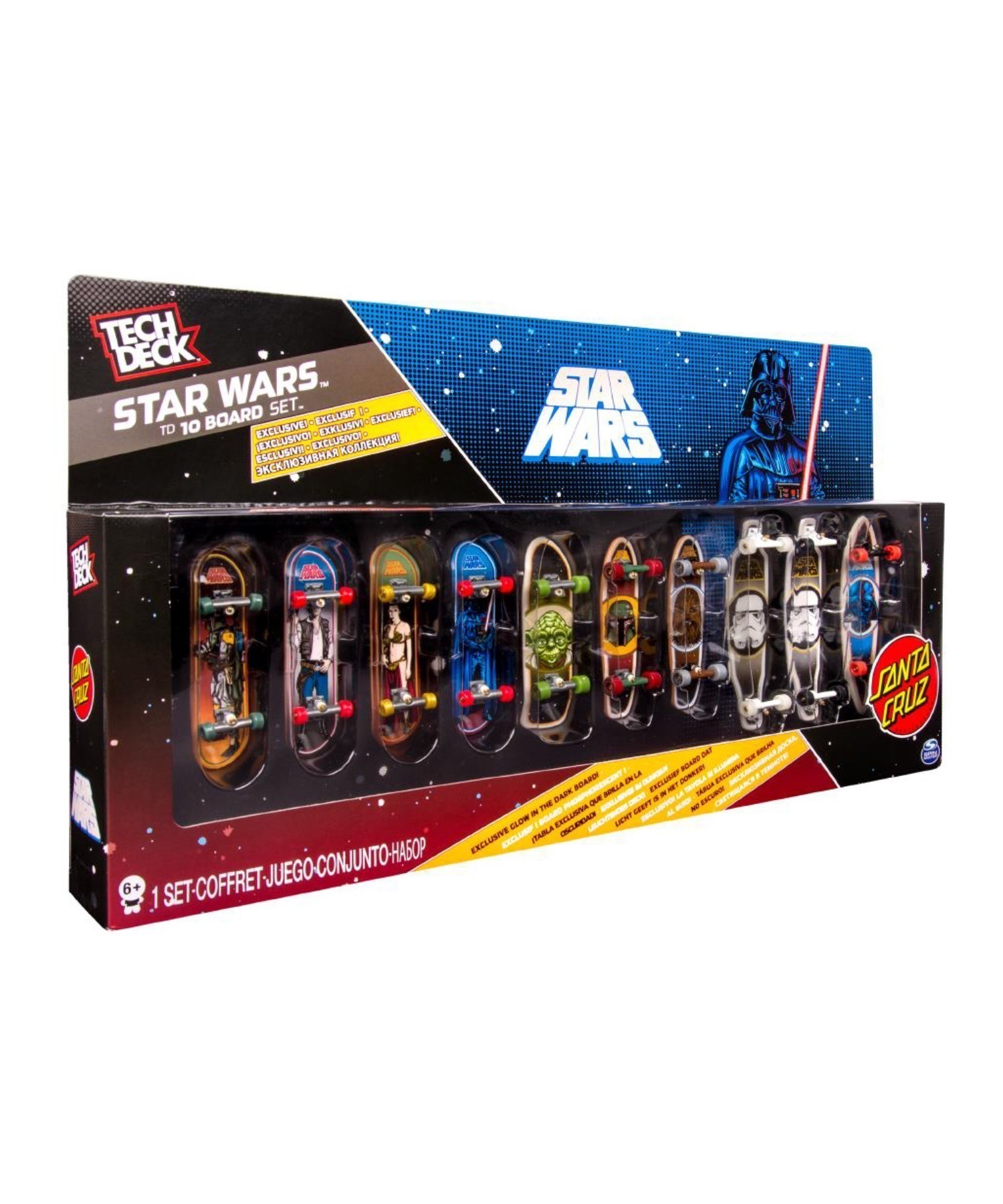 TECH DECK テックデッキ スケートボード ユビスケ フィンガーボード STAR WARS 10点セット(MU-ONE)