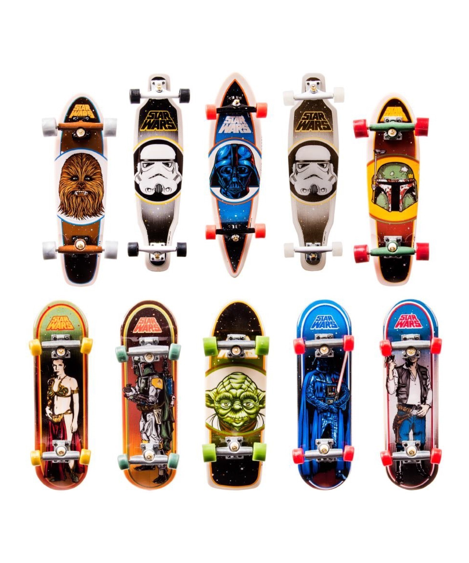 TECH DECK テックデッキ スケートボード ユビスケ フィンガーボード STAR WARS 10点セット(MU-ONE)