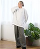 DISCUS ATHLETIC ディスカスアスレチック トレーナー レディース スウェット 無地 レイヤード 4487-2970(09WH-FREE)