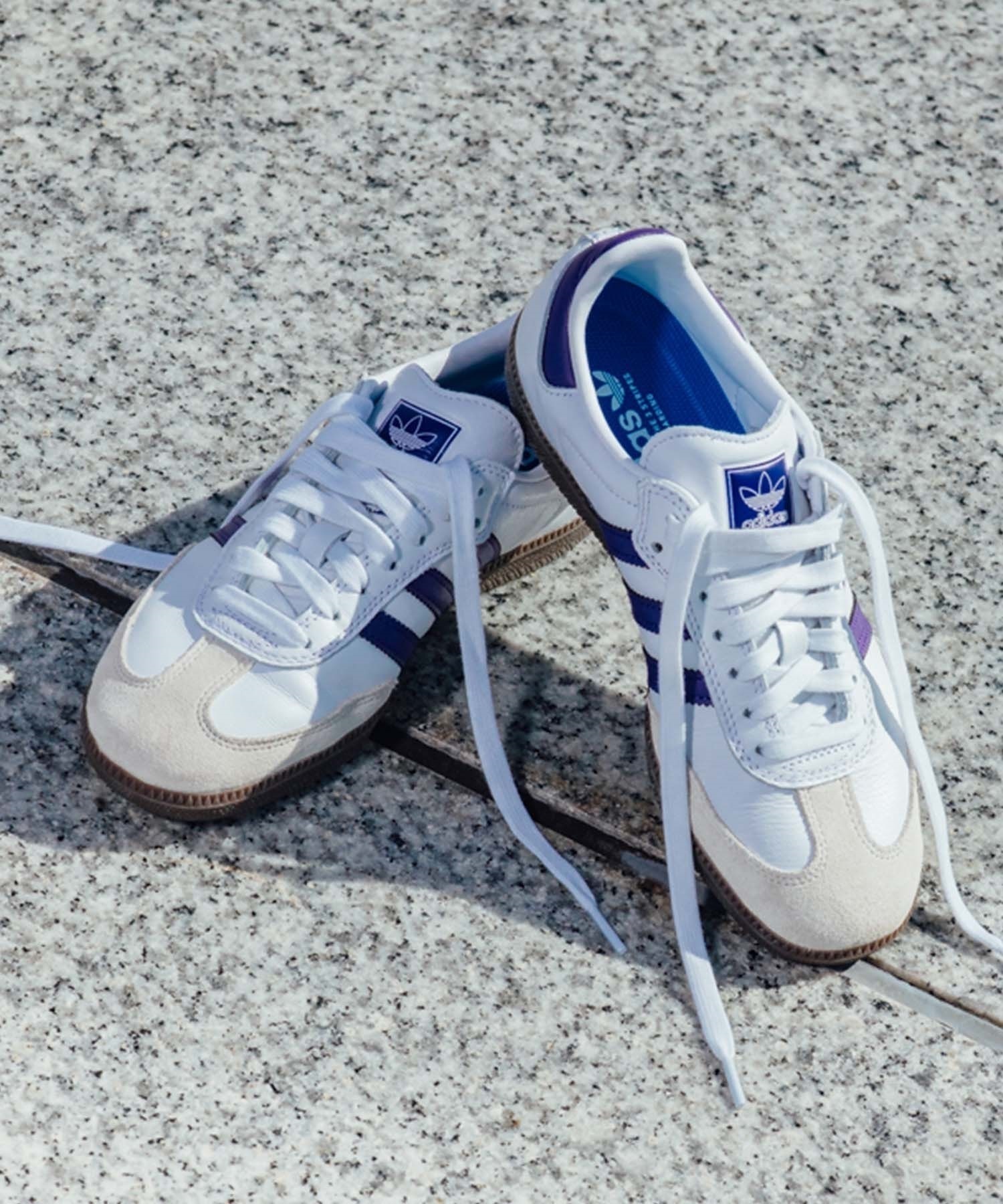 adidas skateboarding アディダス スケートボーディング SAMBA ADV サンバ IE6613 421243959 【国内ムラサキスポーツ限定カラー】(WT/PU-23.0cm)
