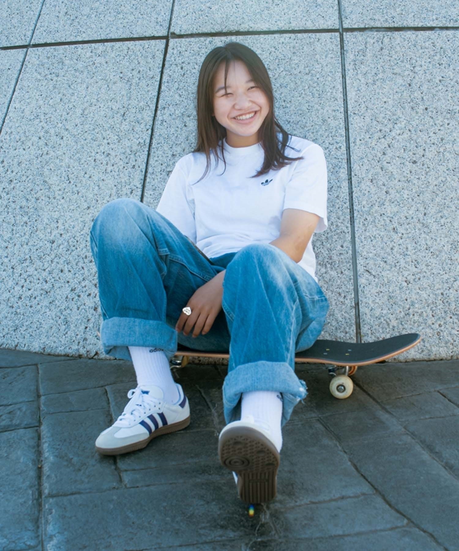 adidas skateboarding アディダス スケートボーディング SAMBA ADV サンバ IE6613 421243959 【国内ムラサキスポーツ限定カラー】(WT/PU-23.0cm)
