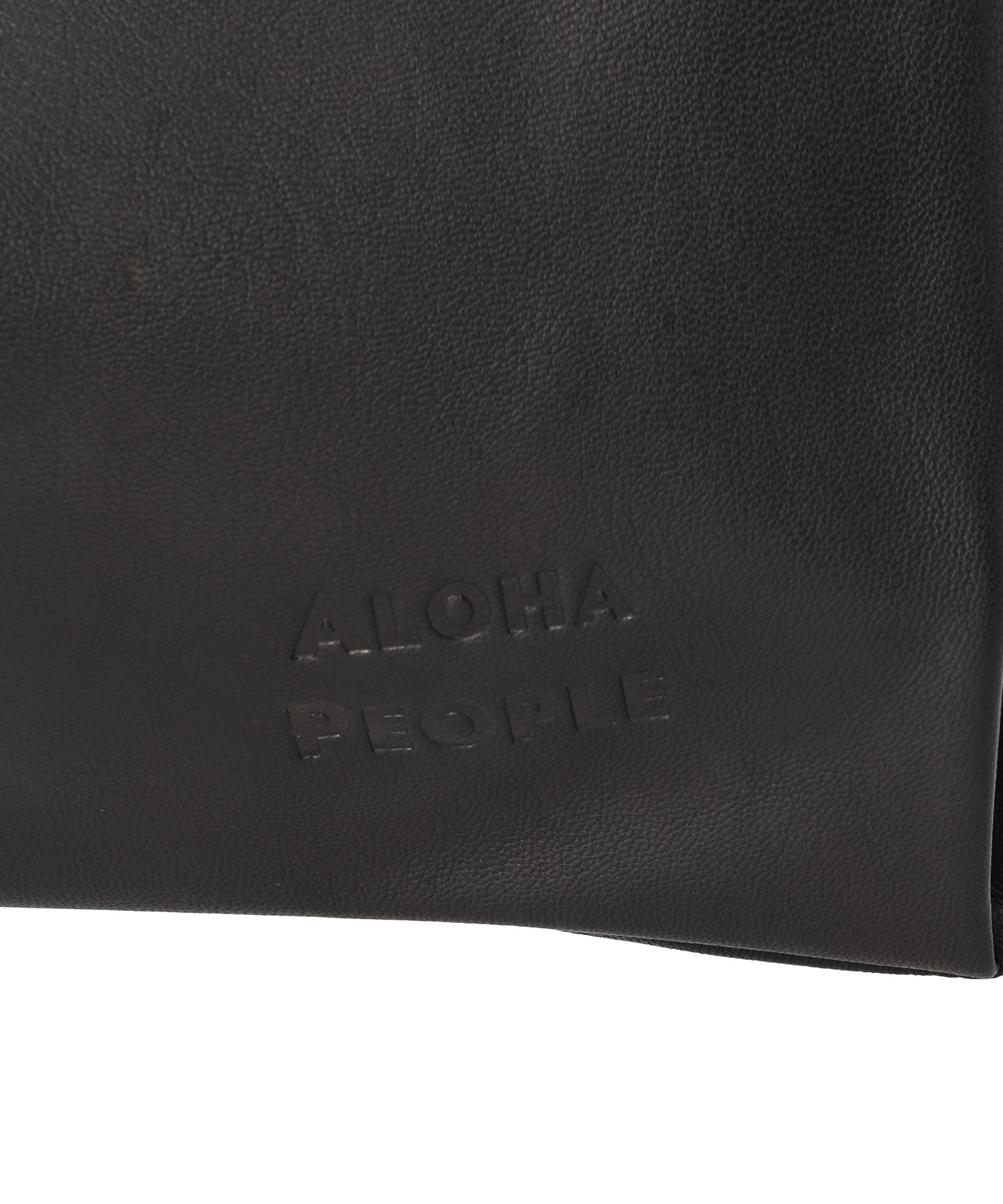 ALOHA PEOPLE/アロハピープル  レザートート AP24AW14-DD4 トートバッグ(BK-FREE)