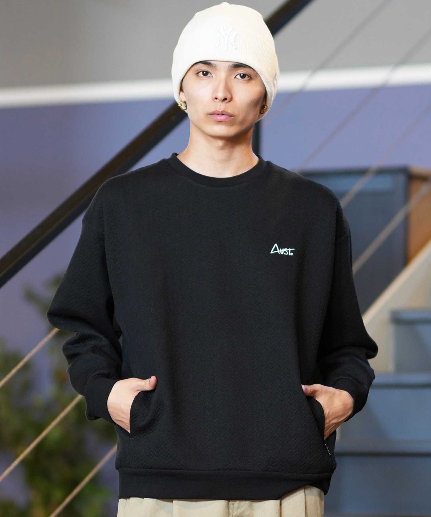 AUST オースト メンズ トレーナー ボンディング 244OO1TR120AU