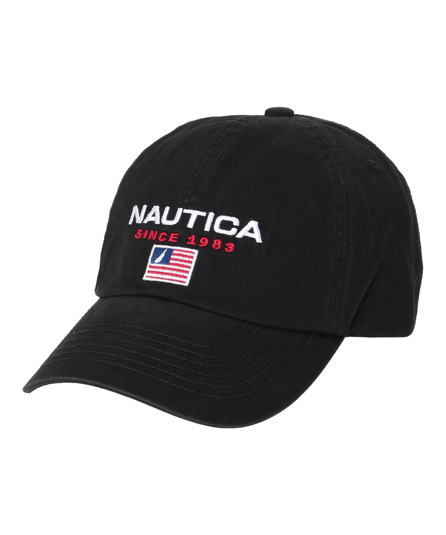 NAUTICA/ノーティカ SORTY LOGO EMB 6P CAP NT064 キャップ(BE/BK-FREE)