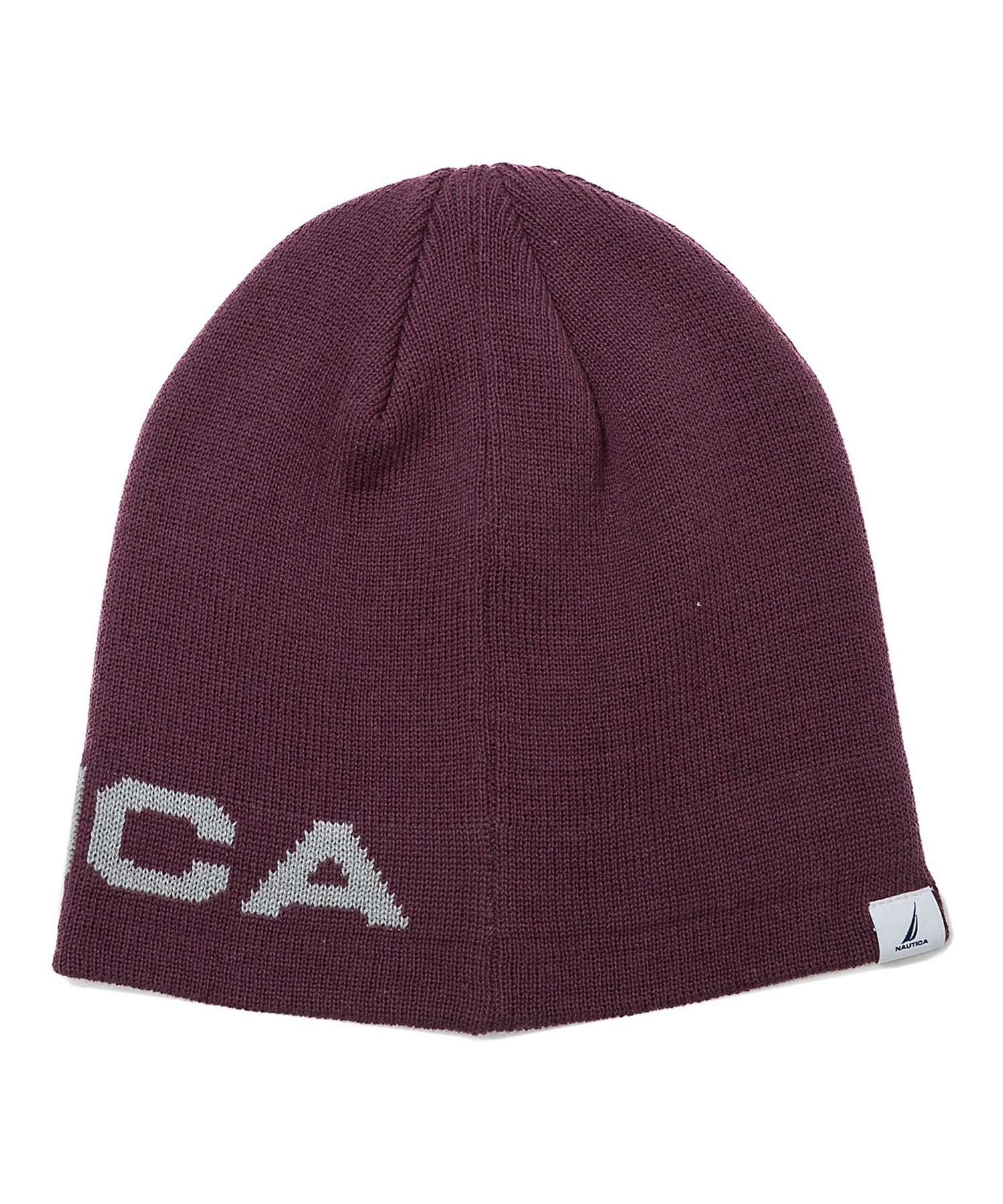 NAUTICA ノーティカ ビーニー ニット帽 ロゴ JAQCUARD BEANIE NT118