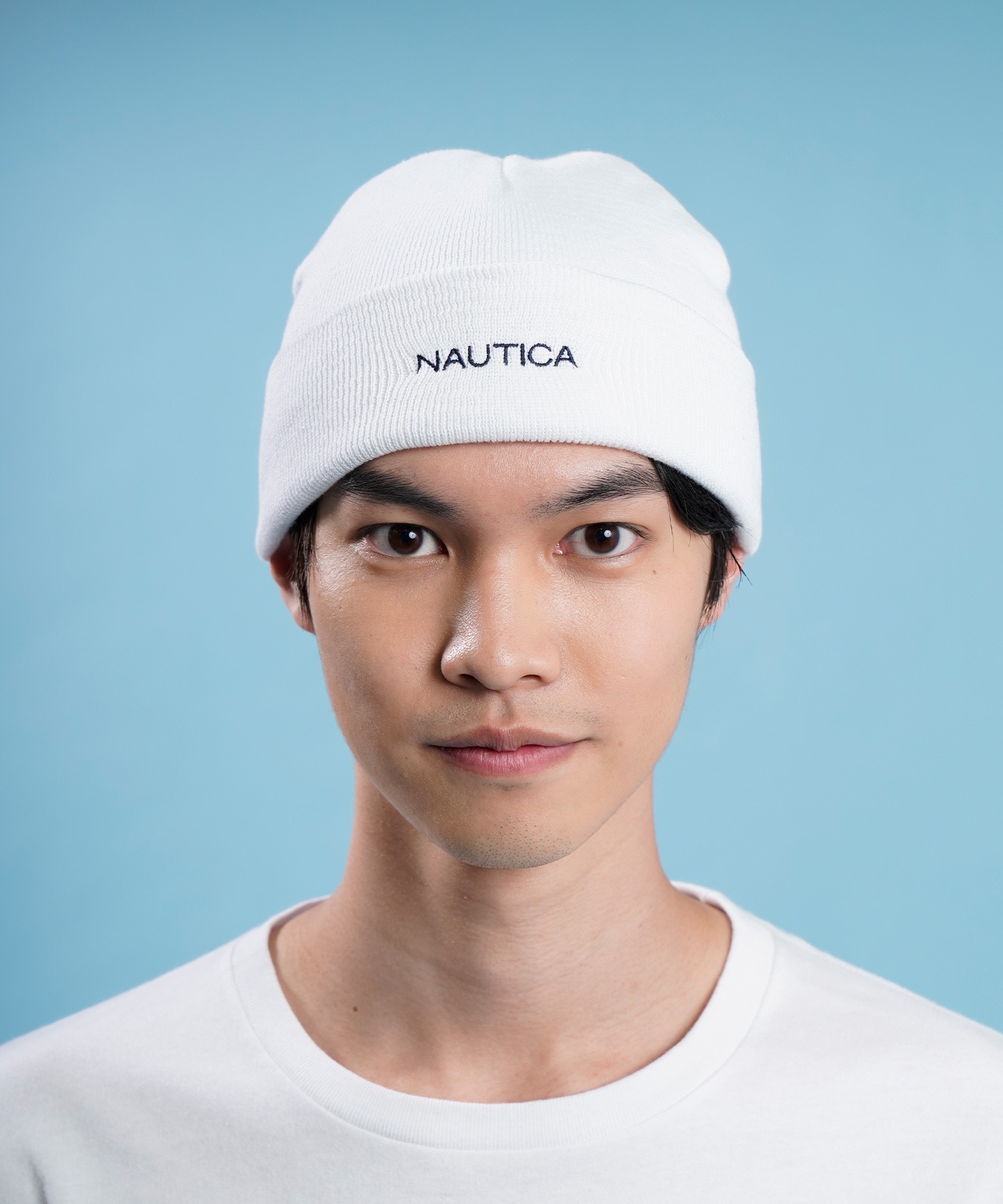 NAUTICA/ノーティカ ダブル KNIT WATCH NT058 ビーニー ニット帽