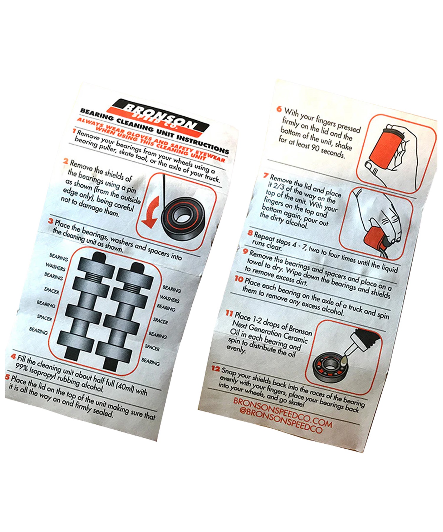BRONSON ブロンソン スケートボード パーツ BEARING CLEANING UNIT ムラサキスポーツ(ONE-ONE)