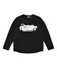 FORGET NEVER フォーゲットネバー 長袖 Tシャツ キッズ ロンT PTEE 244OO3LT107FN(WHT-130cm)