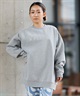 PLAYBOY プレイボーイ トレーナー クルーネック レディース スウェット バックプリント #PB-25-SS-03(WHT-M)