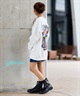 PLAYBOY プレイボーイ トレーナー クルーネック レディース スウェット バックプリント #PB-25-SS-03(WHT-M)