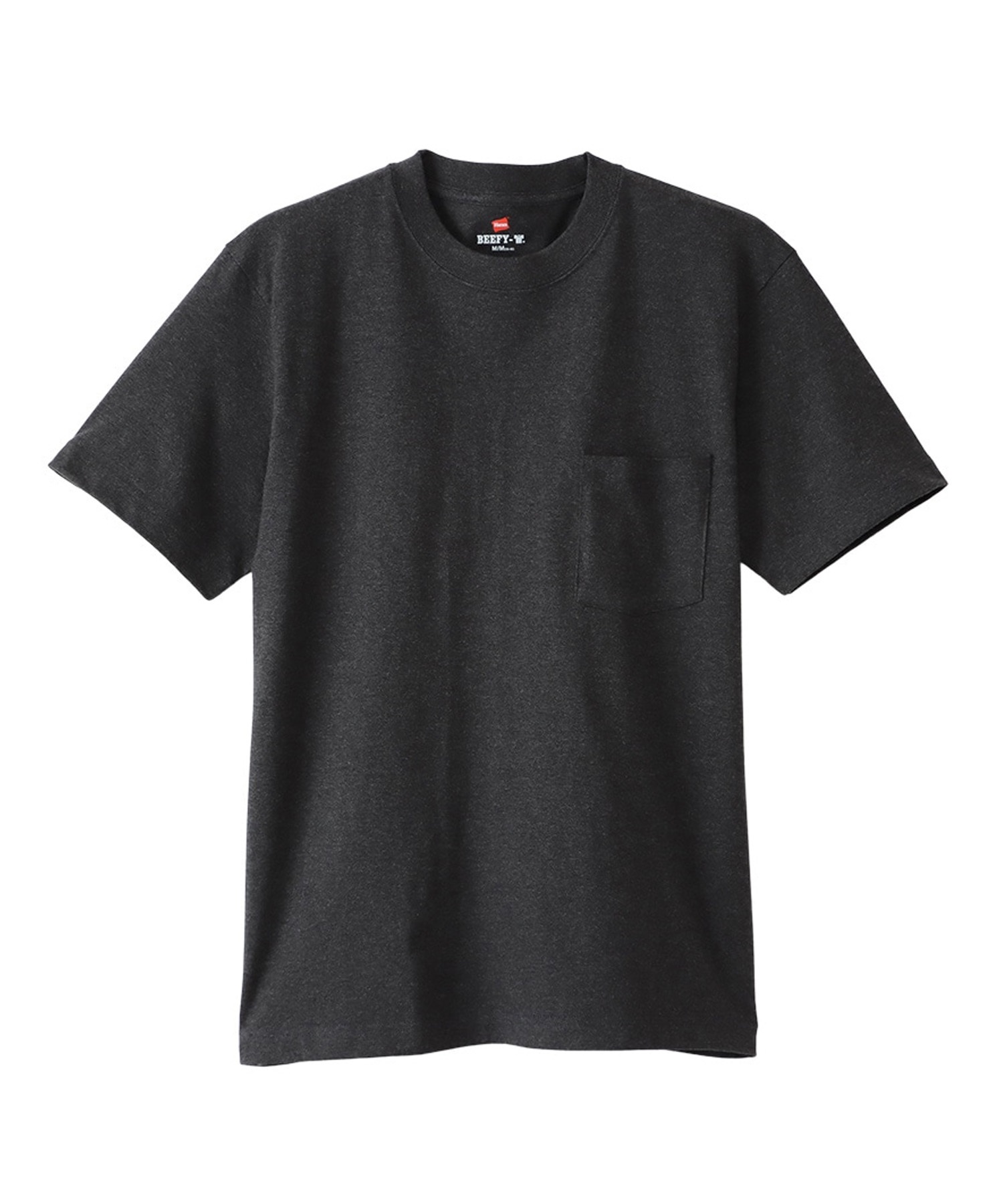 鬼フェード 80s Hanes Beefy ポケTシャツ ブラック M POST JUNK / 80's HANES BEEFY-T USA製 ブラック ポケットT
