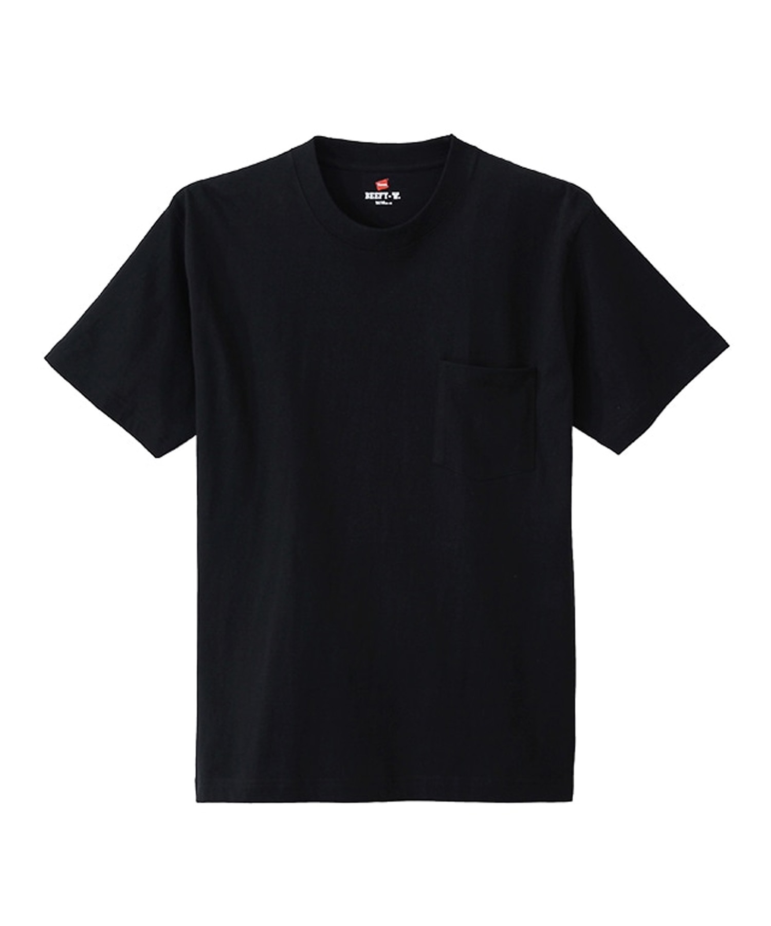 HANES ヘインズ 半袖 Tシャツ メンズ ポケT 無地T ポケット付き