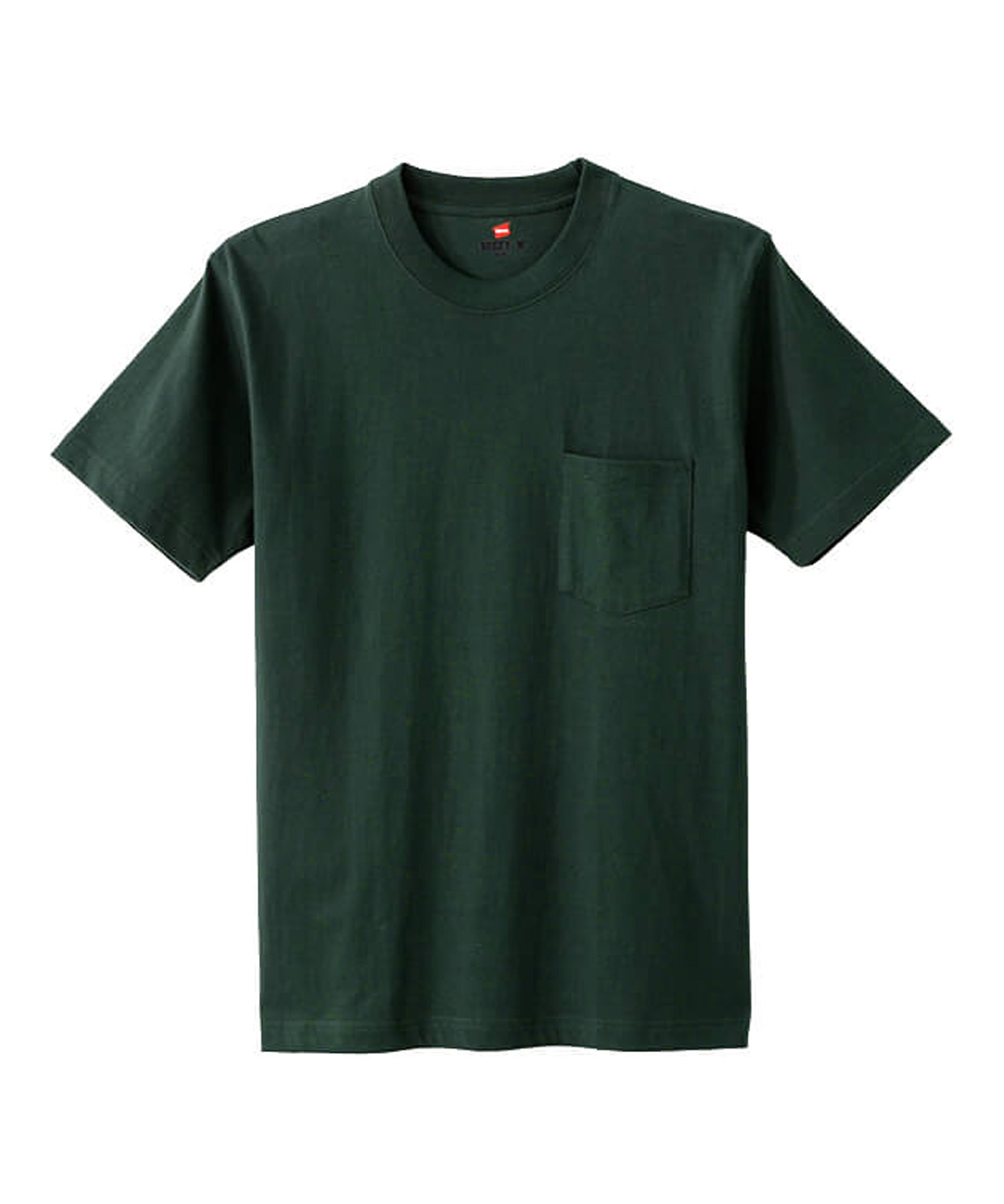 HANES ヘインズ 半袖 Tシャツ メンズ ポケT 無地T ポケット付き