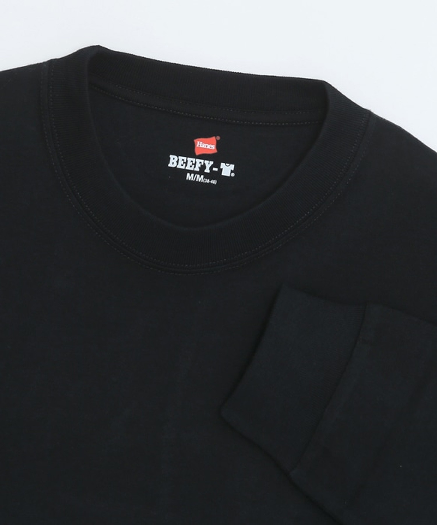 HANES ヘインズ 長袖 Tシャツ メンズ ロンT BEEFY-T
