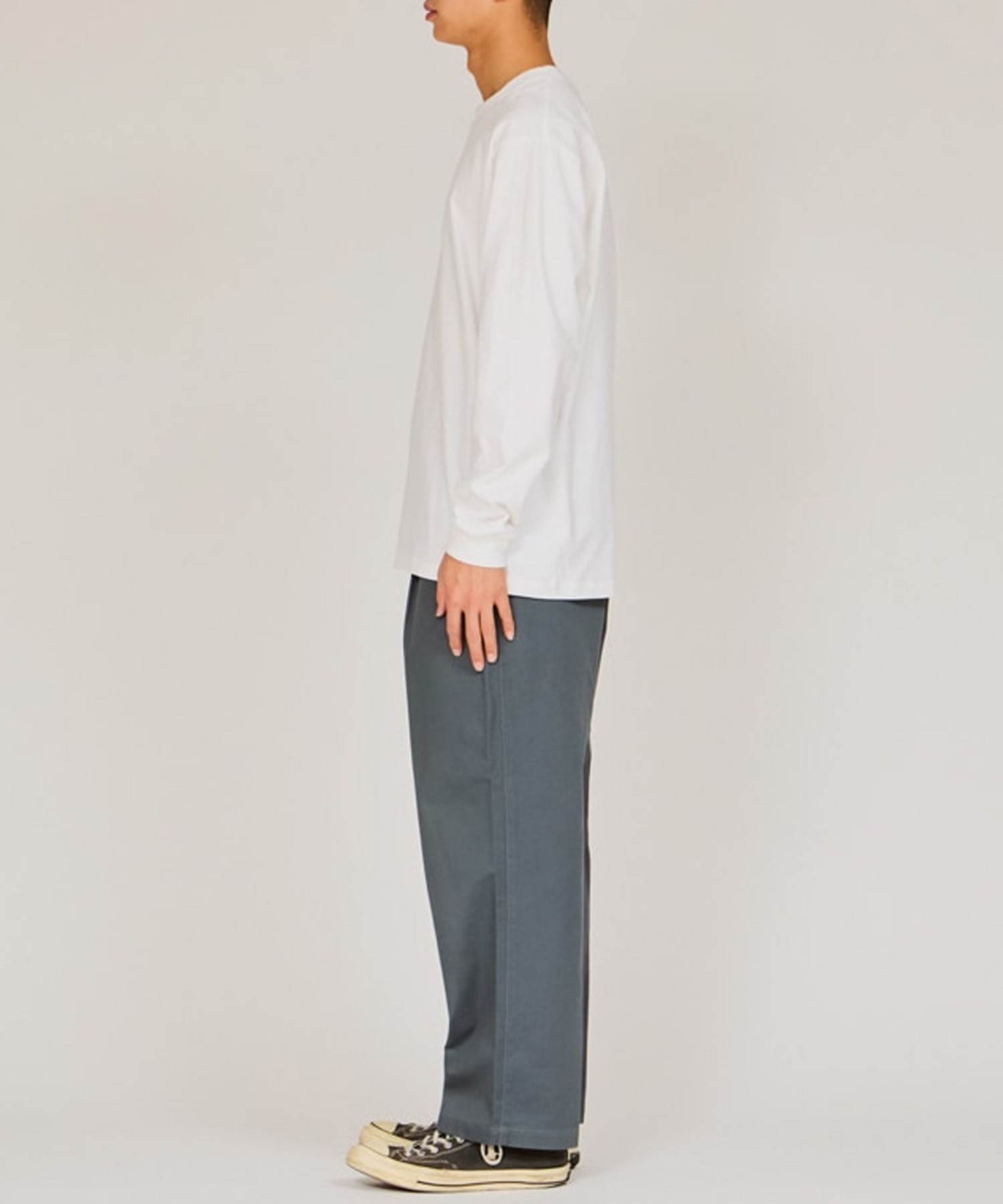 HANES ヘインズ 長袖 Tシャツ メンズ ロンT BEEFY-T ヘビーウェイト