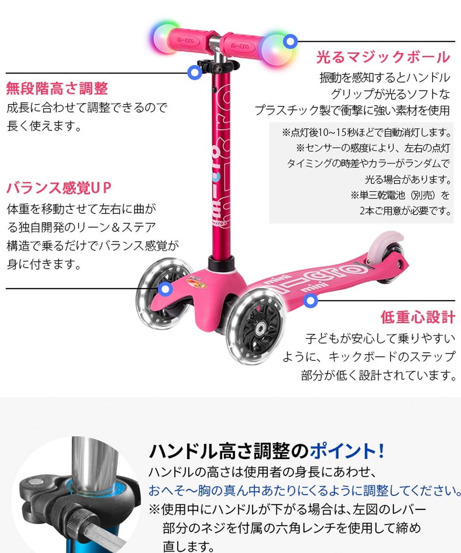 M-CRO マイクロスクーター キックボード ミニマイクロマジック