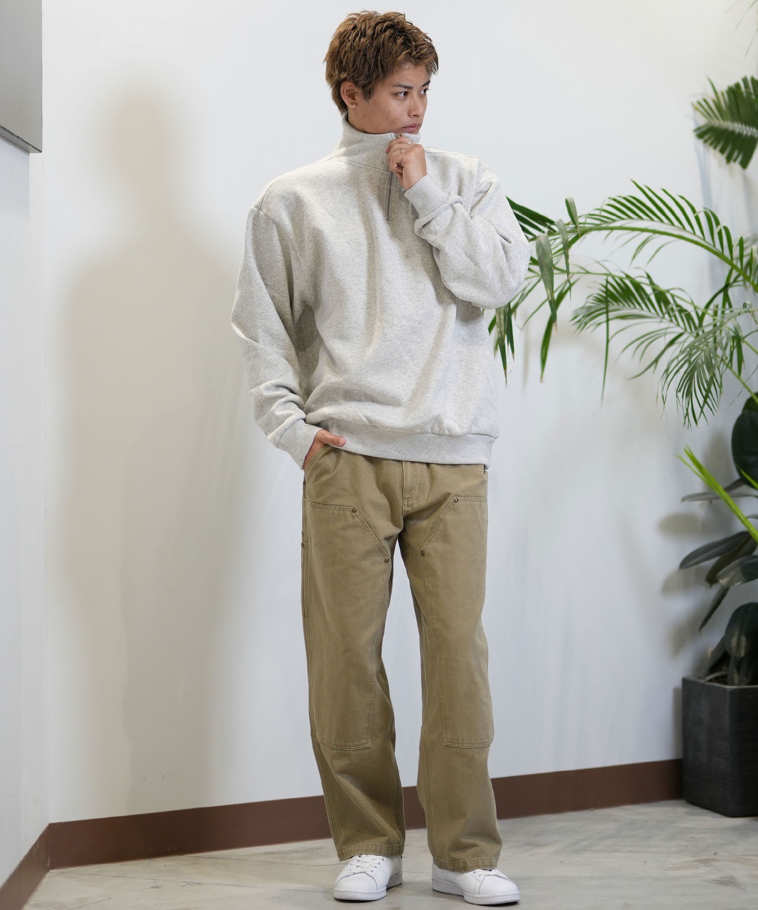 LURKING CLASS ラーキングクラス ハーフジップトレーナー メンズ
