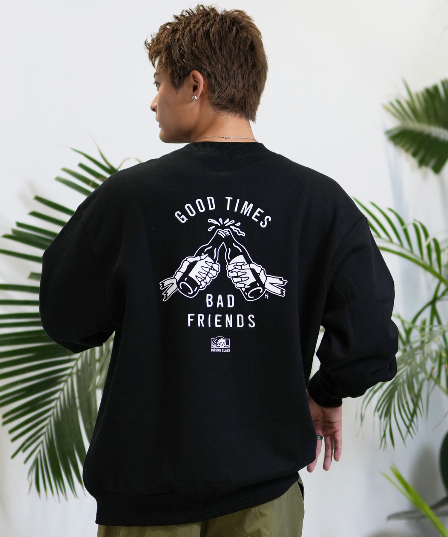 LURKING CLASS ラーキングクラス トレーナー クルーネック メンズ