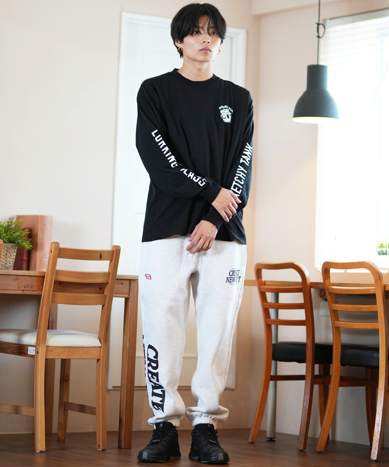 t.cablin ロングカブリン LURKING CLASS ラーキングクラス 長袖 Tシャツ メンズ ロンT