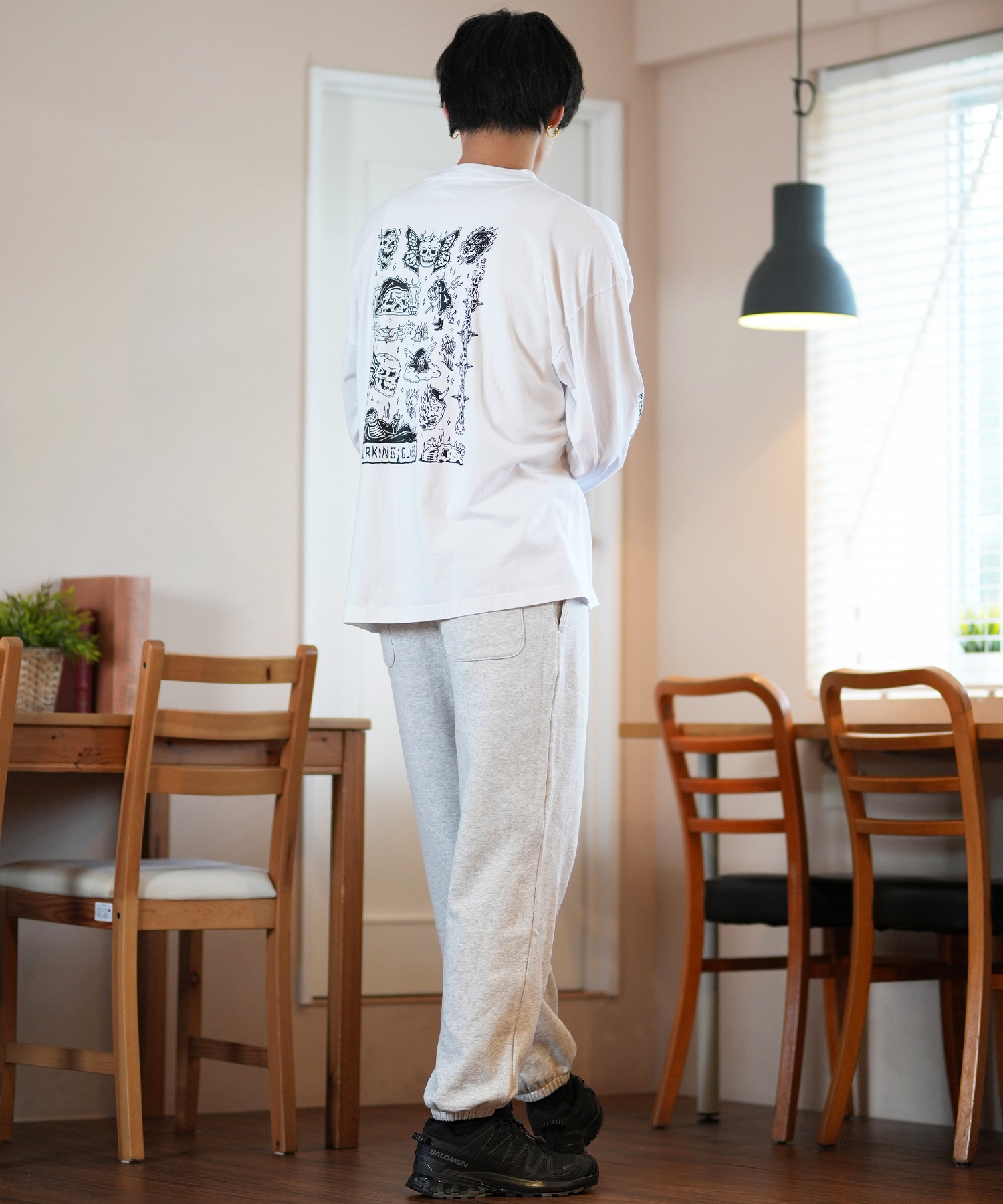 LURKING CLASS ラーキングクラス 長袖 Tシャツ メンズ ロンT バック